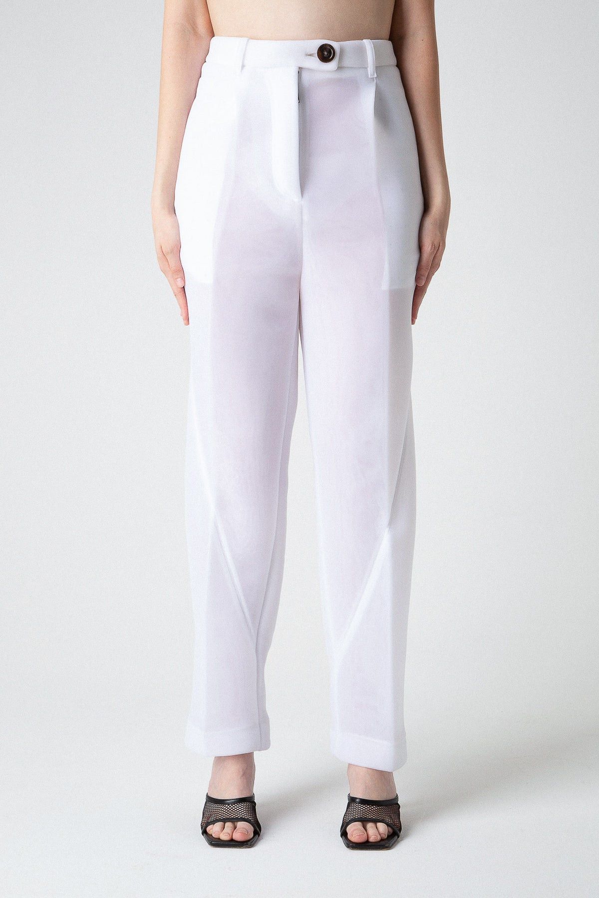 Peter Do $1240 Peter Do Twisted Seam Pants Size 25" / US 0 / IT 36 - 1 Thumbnail