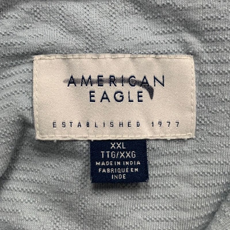 American Eagle Outfitters New American Eagle Mens XXL Cotton Short Sleeve Button Shirt Size US XXL / EU 58 / 5 - 5 Thumbnail