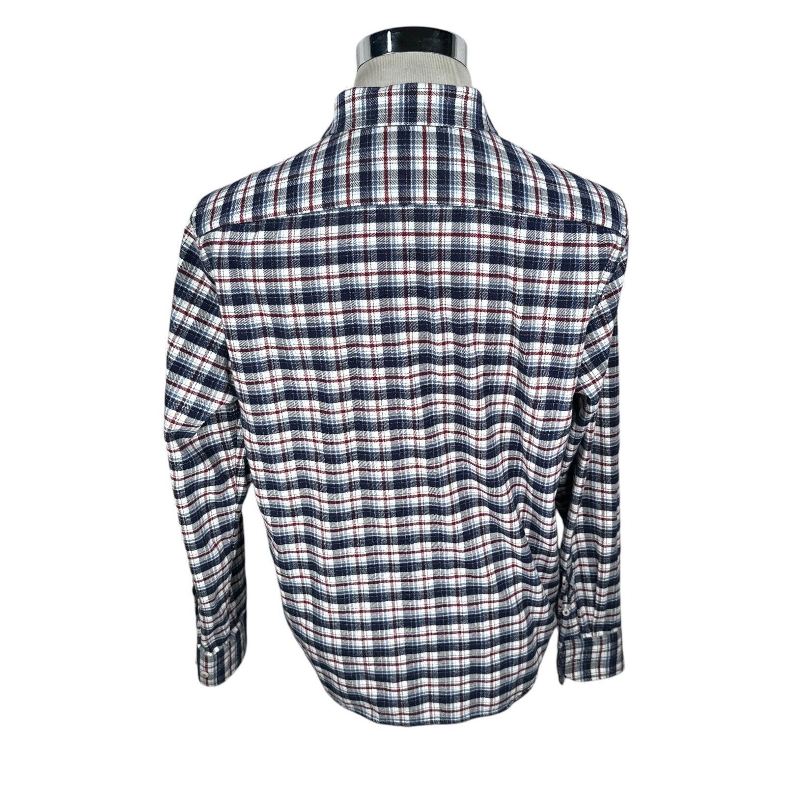 UNTUCKit Untuckit Flannel Shirt Men’s Large Multicolor Button-Up Size US L / EU 52-54 / 3 - 4 Thumbnail