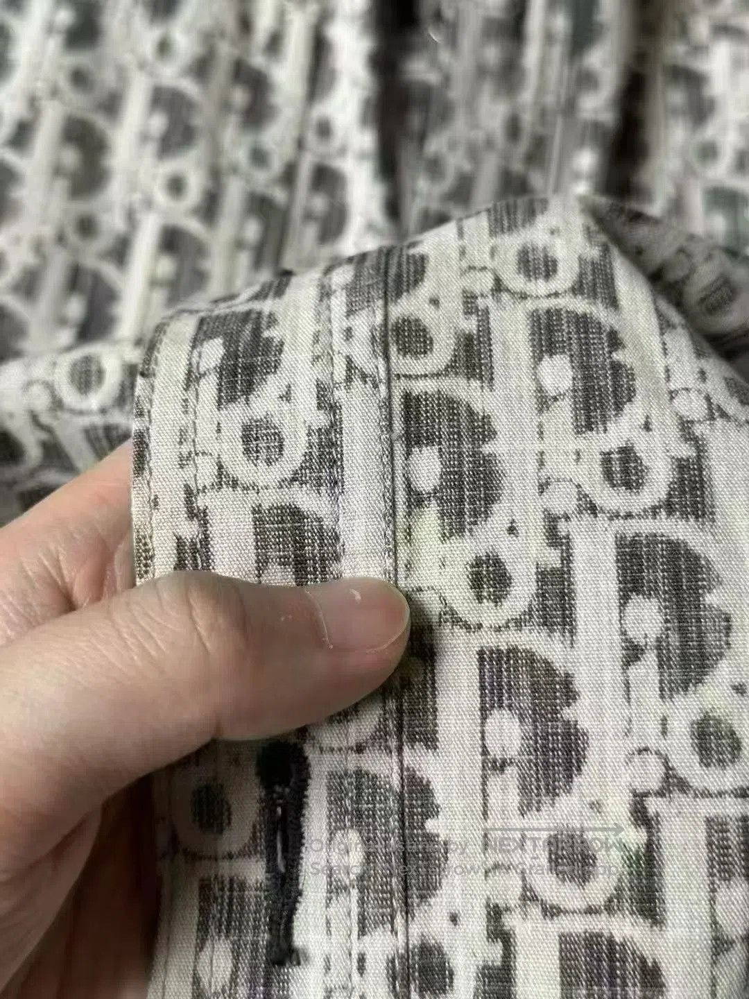 Dior Dior size 41 Full Print Denim Shirt Jacket| Size US S / EU 44-46 / 1 - 5 Thumbnail