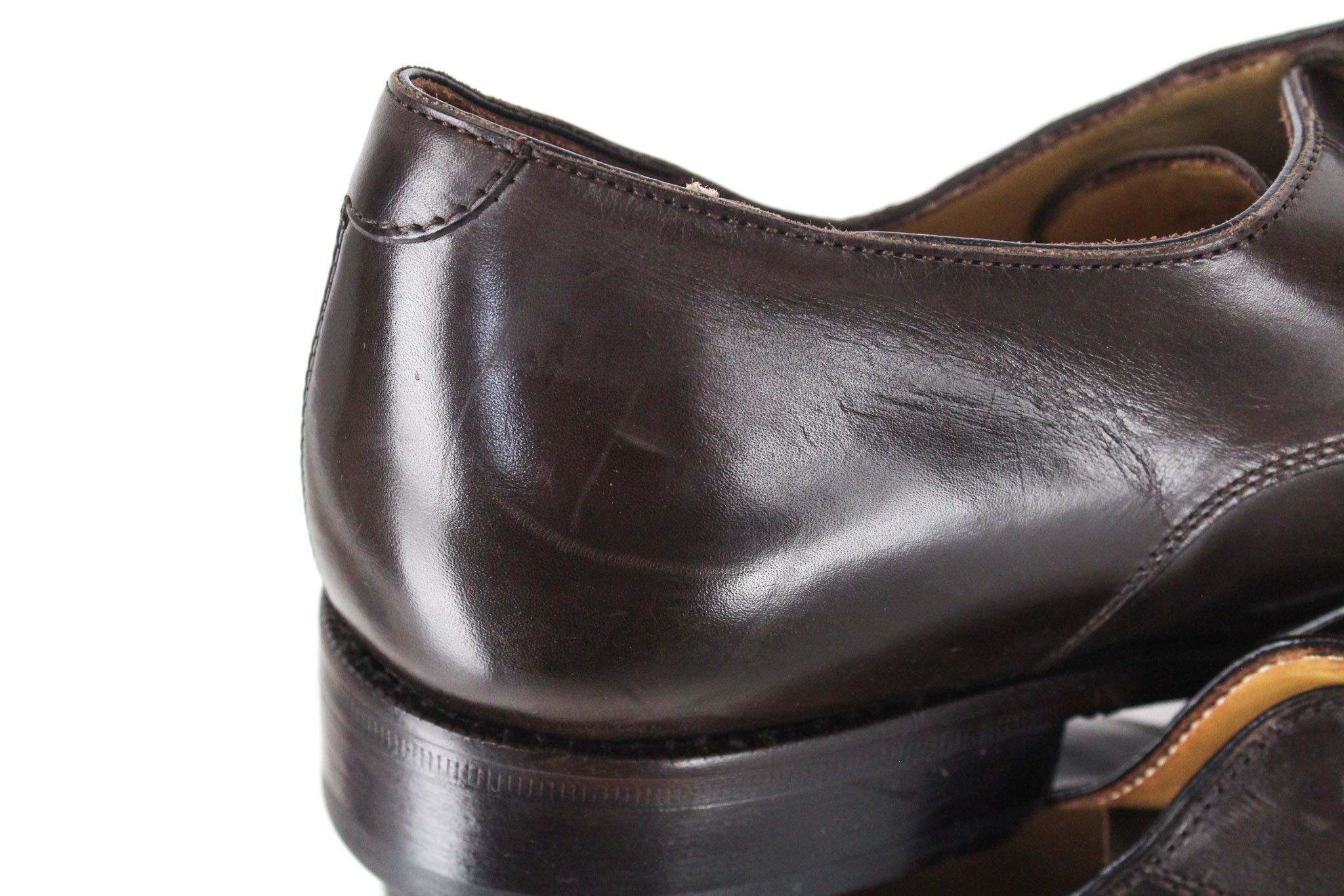 Suitsupply EU43 Brown Leather Low-Top Laced 72584 Size US 10 / EU 43 - 14 Thumbnail