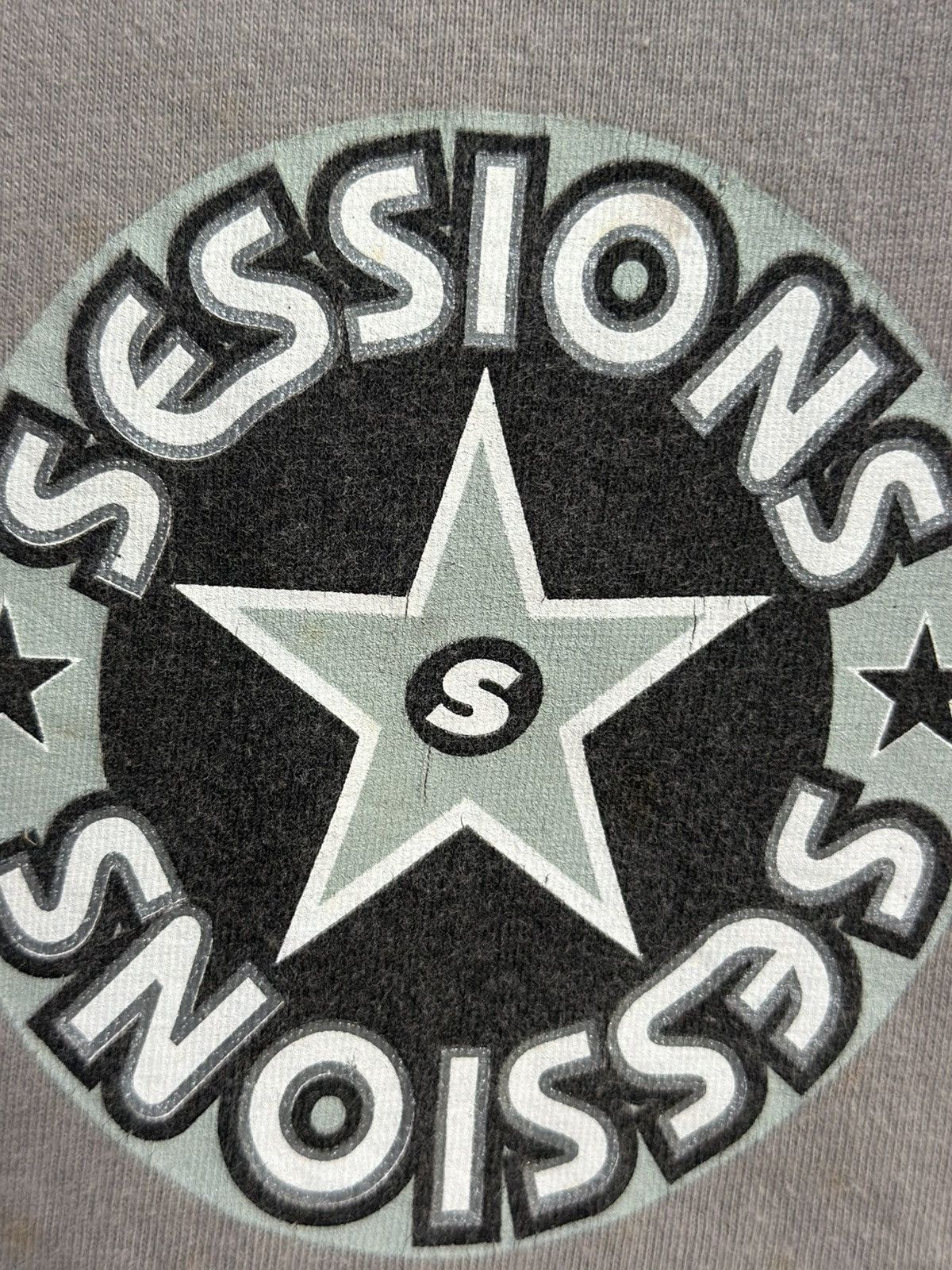 Sessions × Vintage Vintage Sessions Skateboard 90s Faded Tee Size US M / EU 48-50 / 2 - 2 Thumbnail