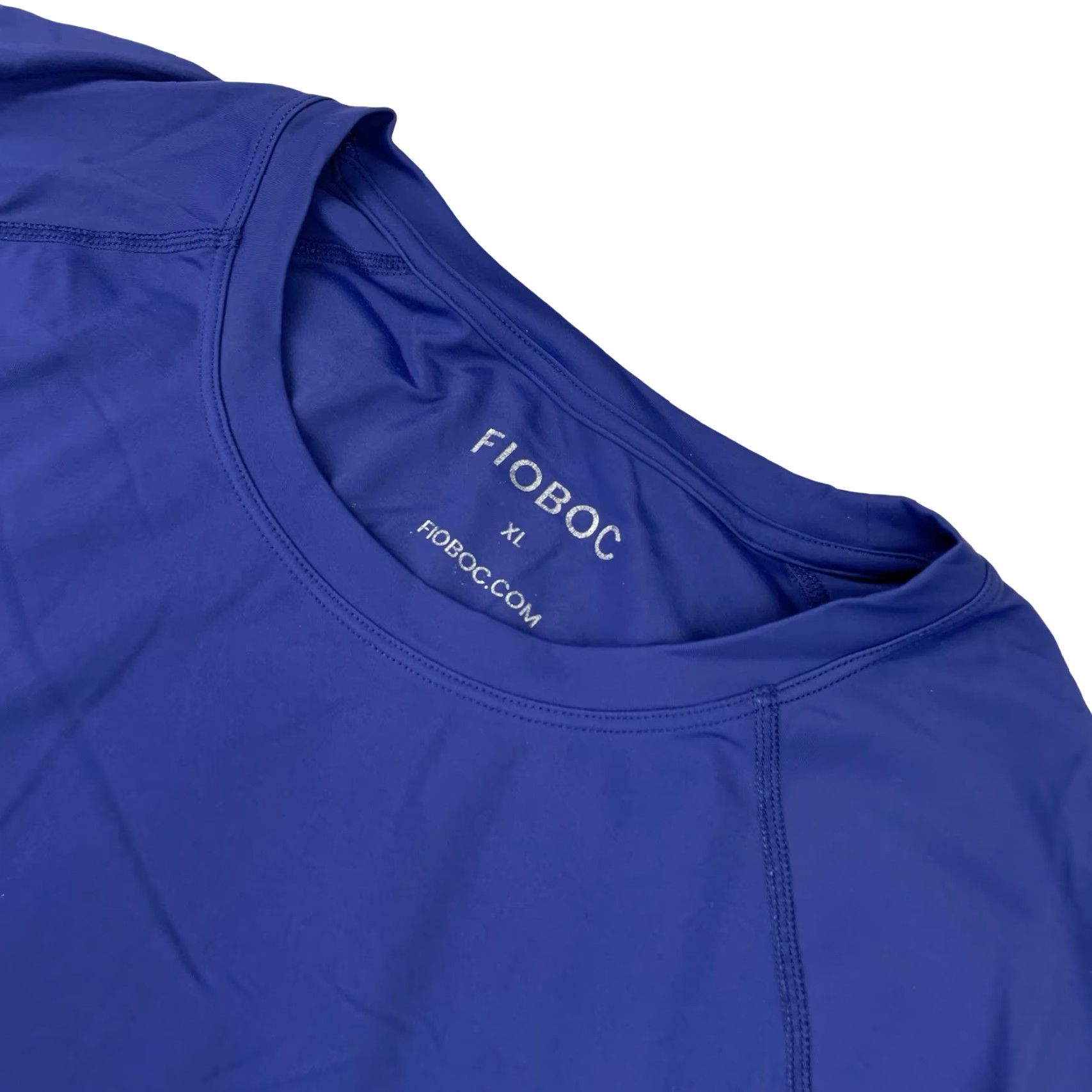 Vintage Fioboc Men’s Performance Microtech T-Shirt Blue XL Crew Neck Short Sleeve Shirt Mens Regular Size XL Blue Size US XL / EU 56 / 4 - 2 Thumbnail