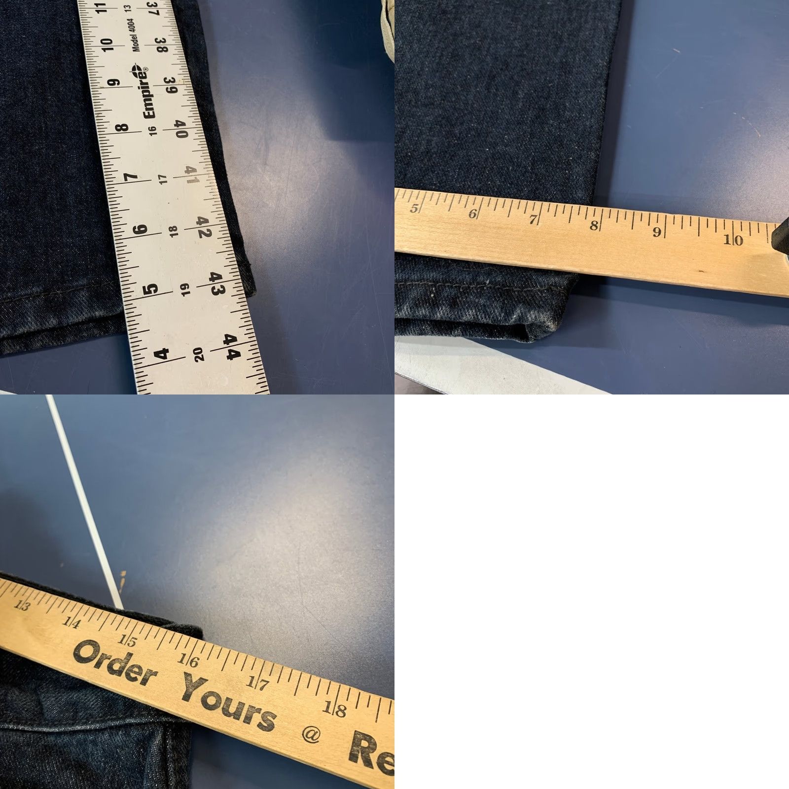 Calvin Klein VINTAGE Calvin Klein Jeans Mens 33 Dark Wash Union Straight USA Jeans Size US 33 - 9 Thumbnail