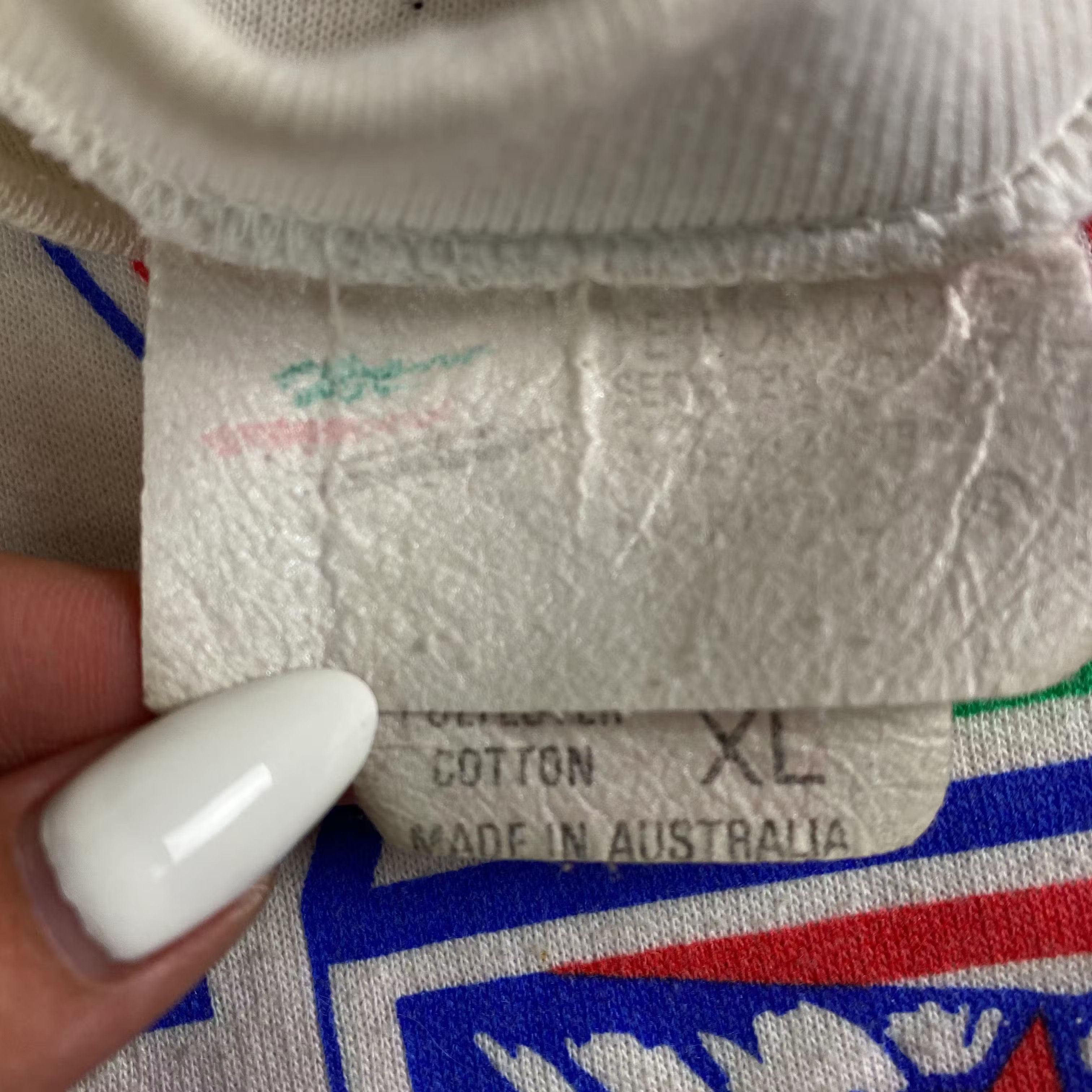 Vintage Mens Vintage Sweatshirt Australian Open 1994 Ford Size XL Size US XL / EU 56 / 4 - 5 Thumbnail