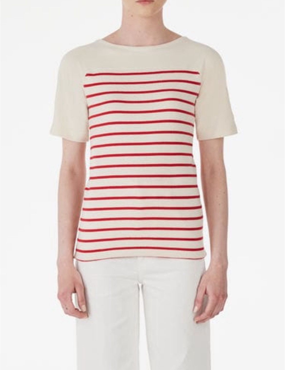 Loro Piana o1srvl11e0424 T- Shirt White & Red Size XL / US 12-14 / IT 48-50 - 1 Preview