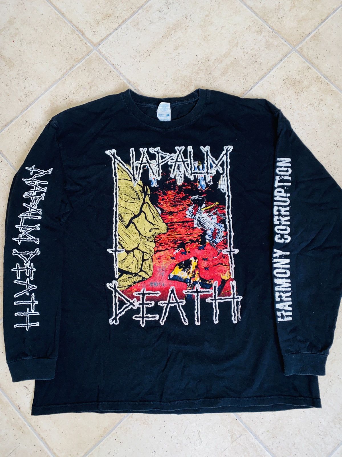 Napalm Death 90s Vintage Longsleeve