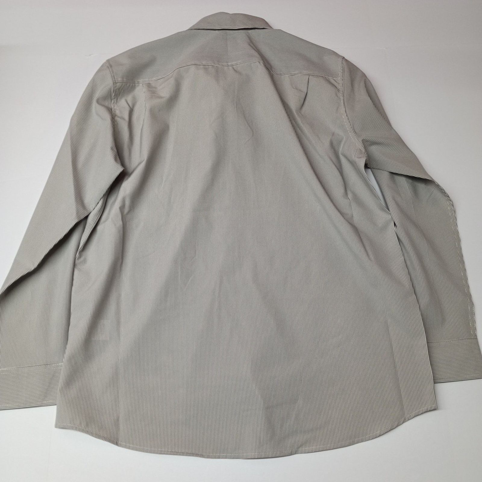 Chaps Chaps Woven Shirt Men's L Steel Gray Striped Stretch Classic Size US L / EU 52-54 / 3 - 9 Thumbnail