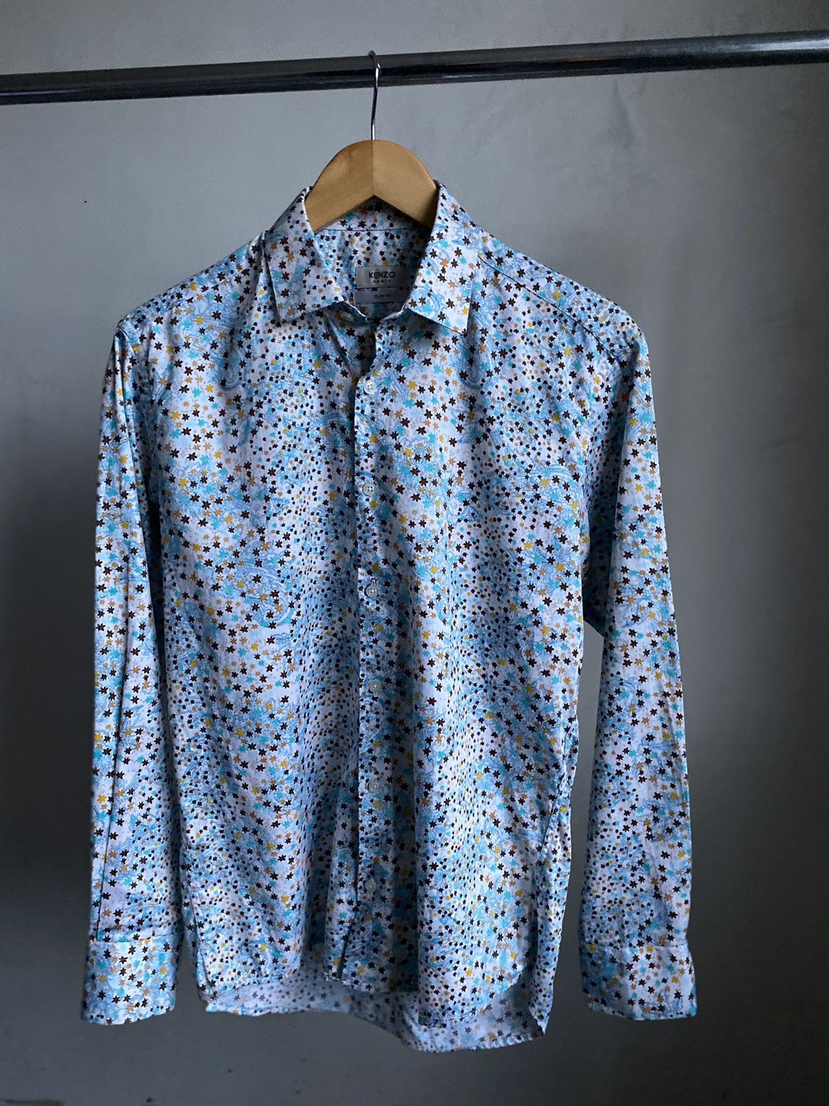 Kenzo × Vacation Kenzo floral shirt button up vacation design luxury Size US S / EU 44-46 / 1 - 2 Thumbnail