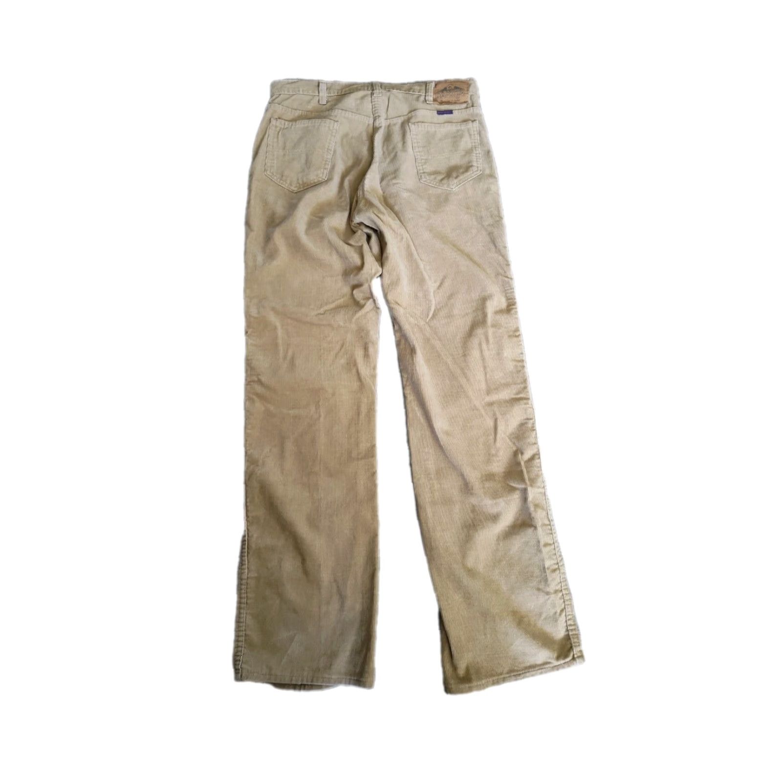 BB Dakota VTG Dakota Corduroy Straight Pants Mens 36x34 80s Western Tan Beige Workwear Made United States USA Size US 36 / EU 52 - 2 Thumbnail