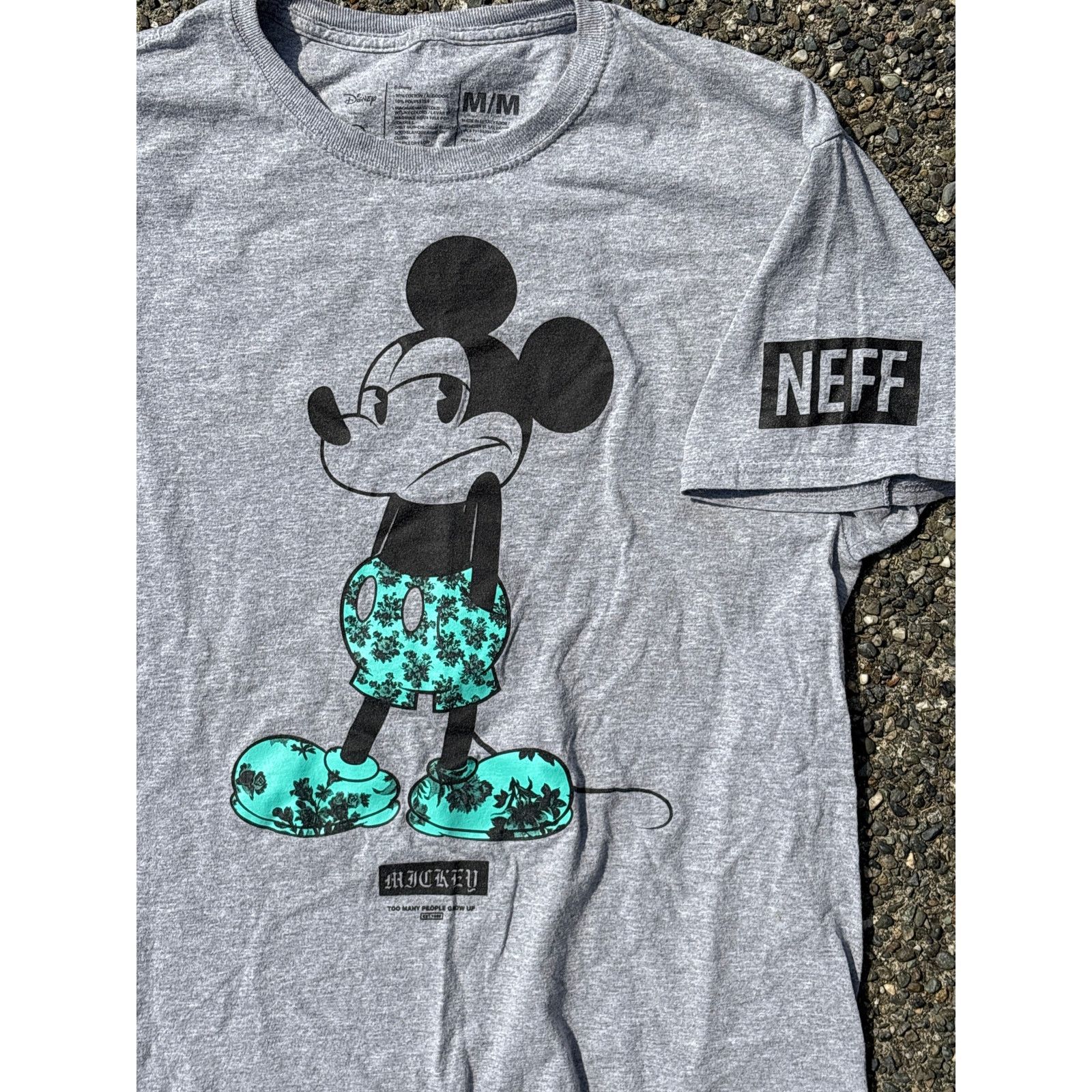 NEFF Nonchalant chill Mickey mouse Neff Disney Medium shirt Size US M / EU 48-50 / 2 - 2 Thumbnail