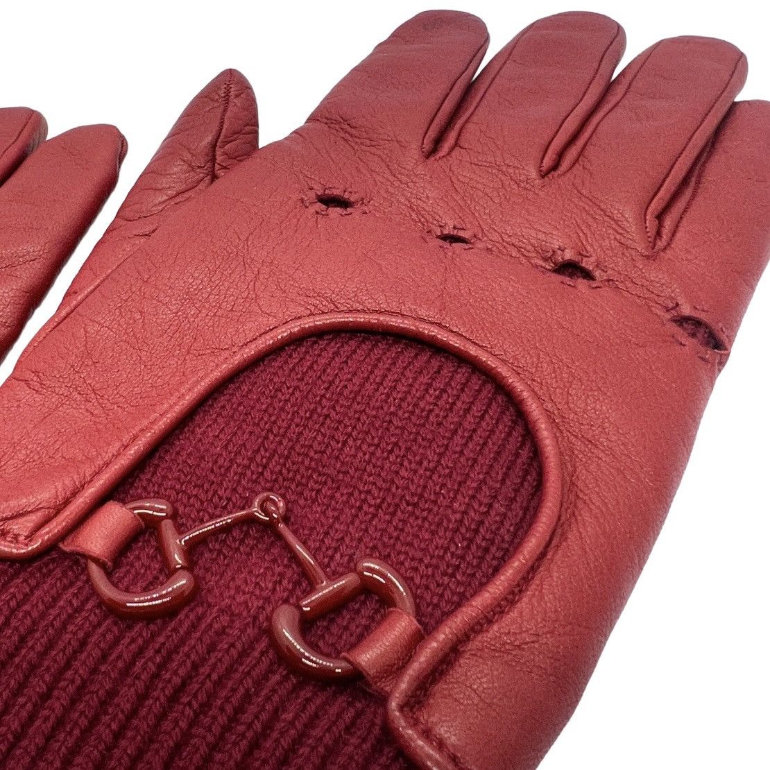 Gucci Gucci Horsebit Leather Gloves Size ONE SIZE - 5 Thumbnail