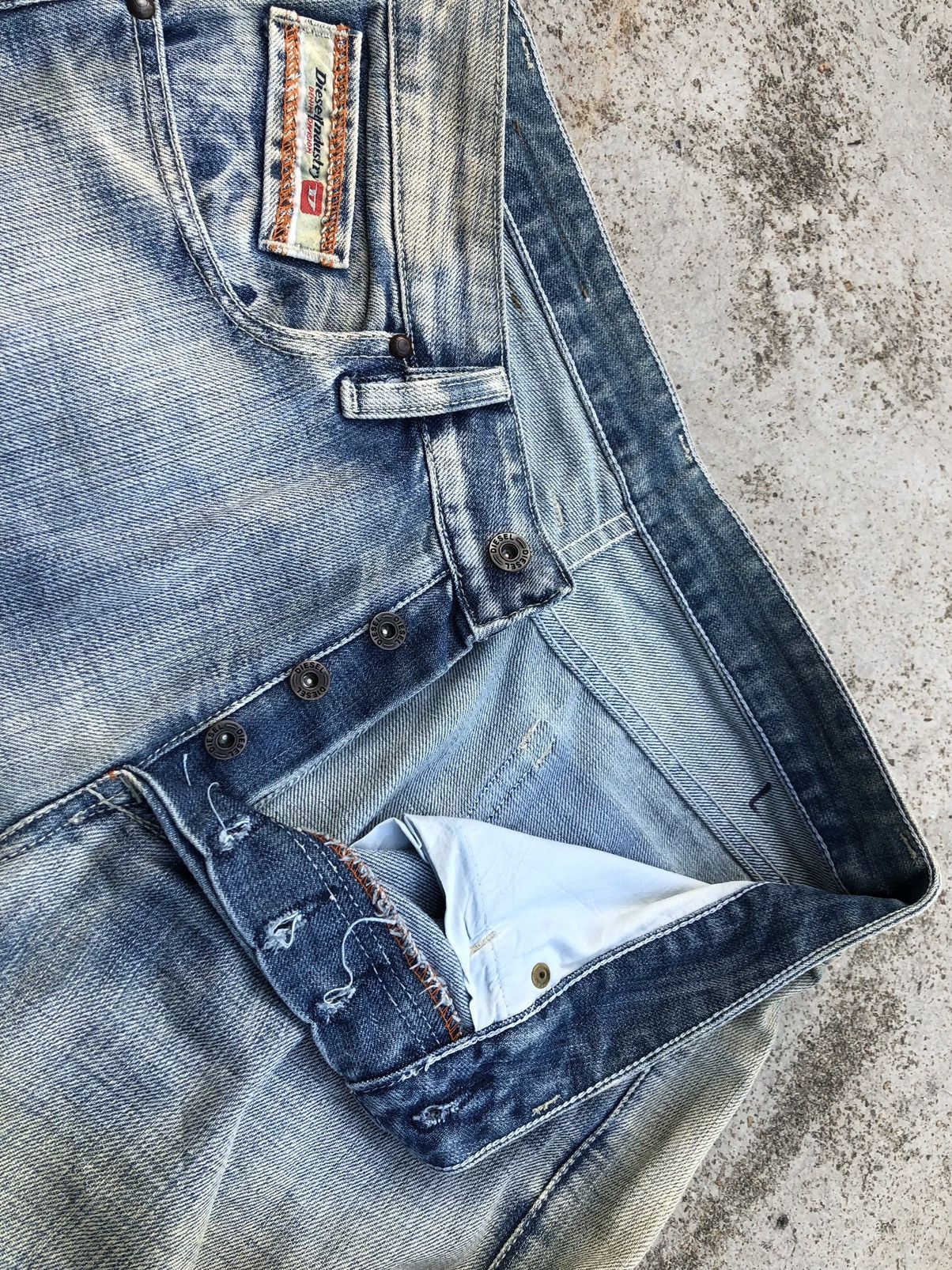 Diesel WIDE LEG RUSTY DENIM BY DIESEL Size US 33 - 2 Thumbnail