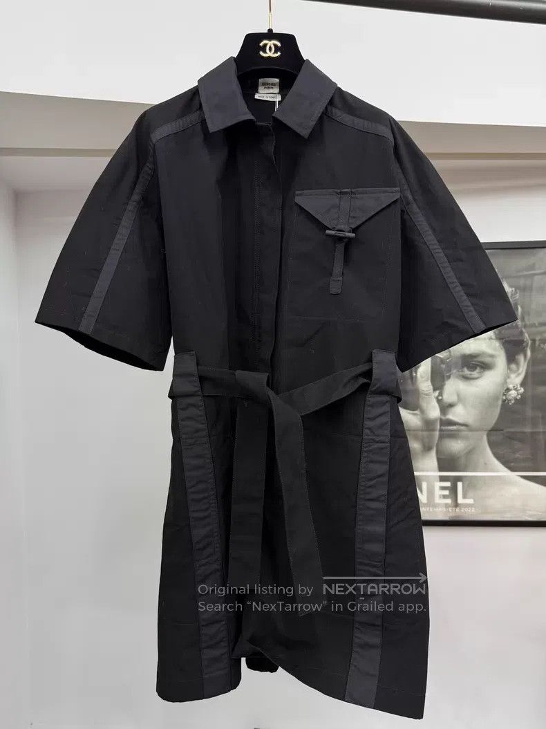 Hermes Hermes Black Short Sleeve Jumpsuit Size XS / US 0-2 / IT 36-38 - 1 Thumbnail