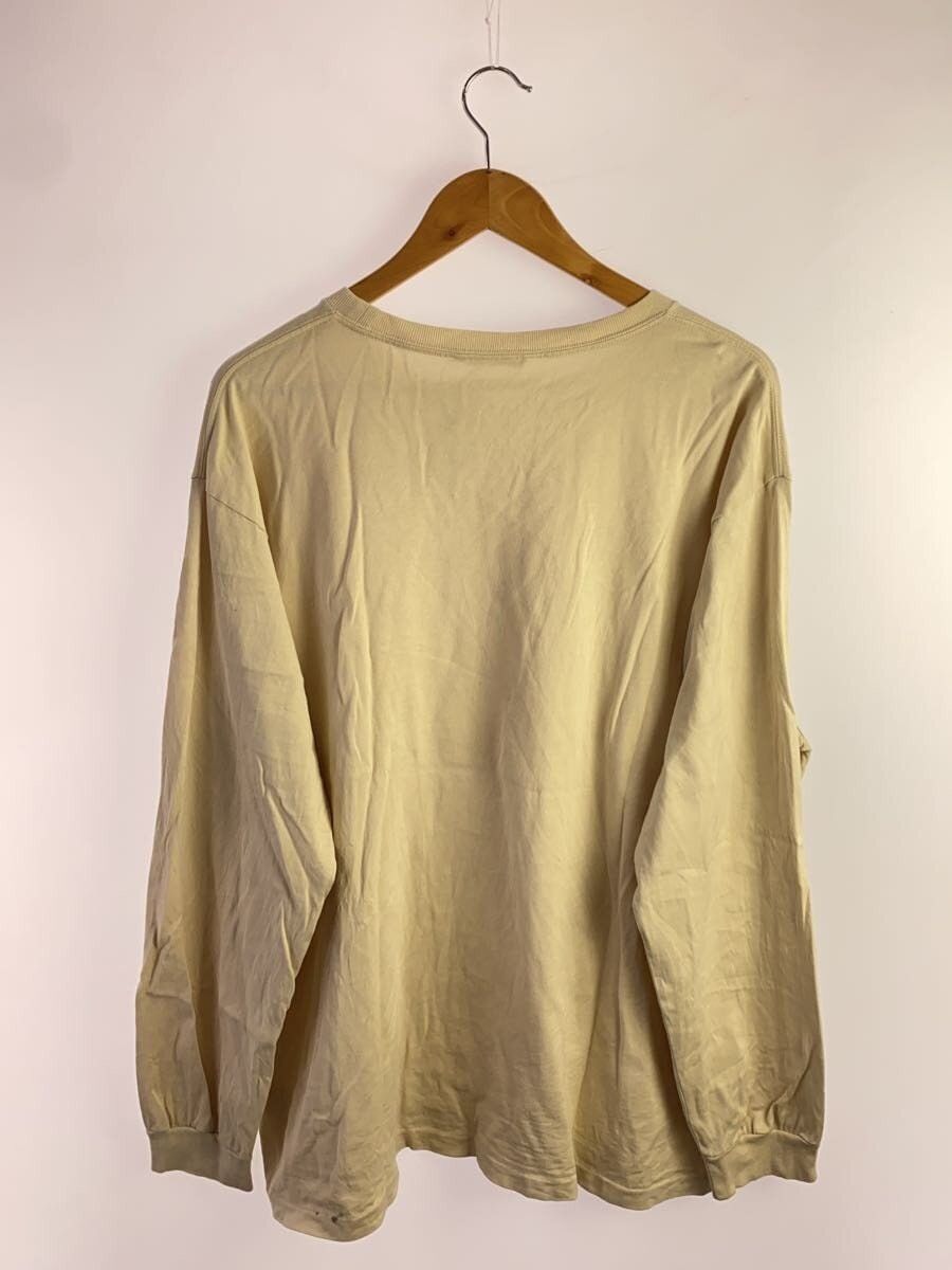 Auralee Beige Cotton Long-sleeved T-shirt Size US XXL / EU 58 / 5 - 3 Thumbnail