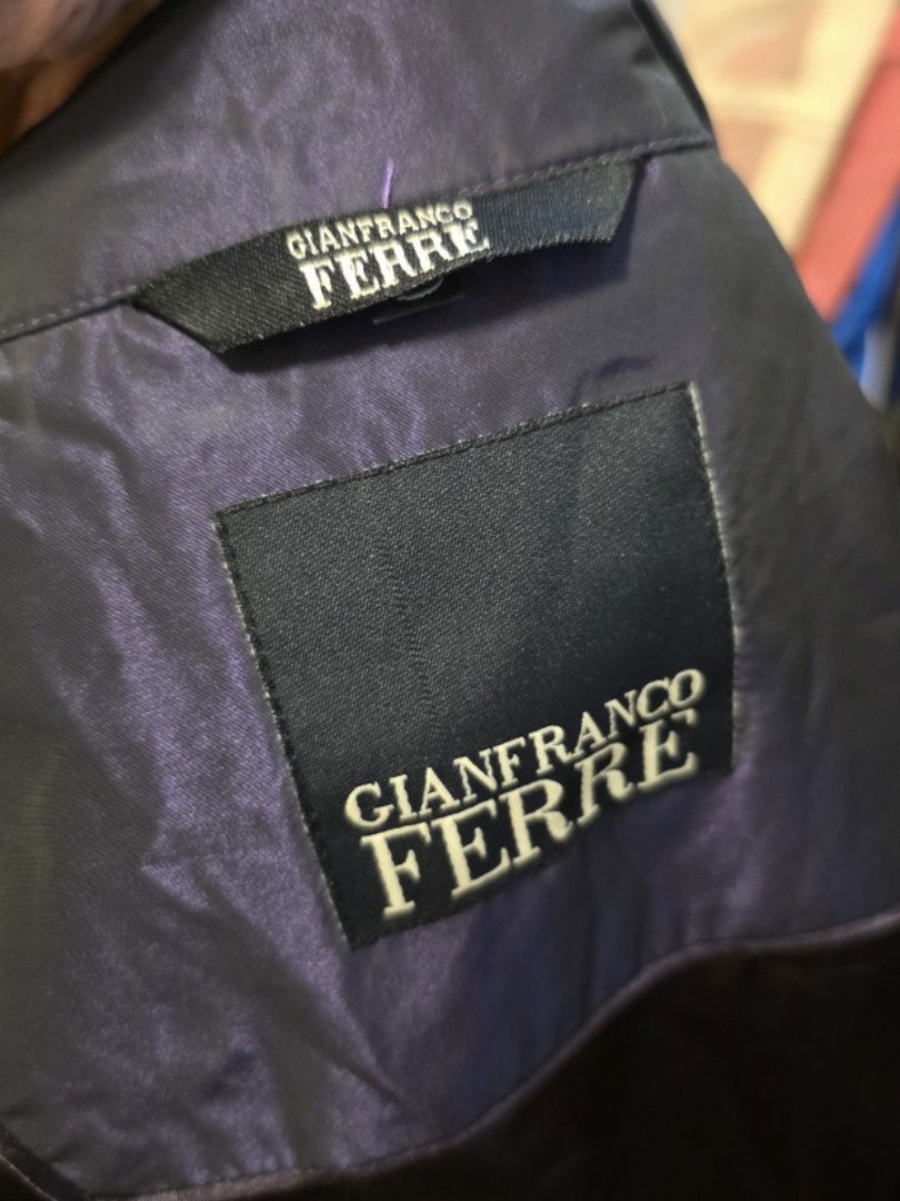 Gianfranco Ferre Gianfranco Ferre Iridescent Coat Size S / US 4 / IT 40 - 6 Thumbnail