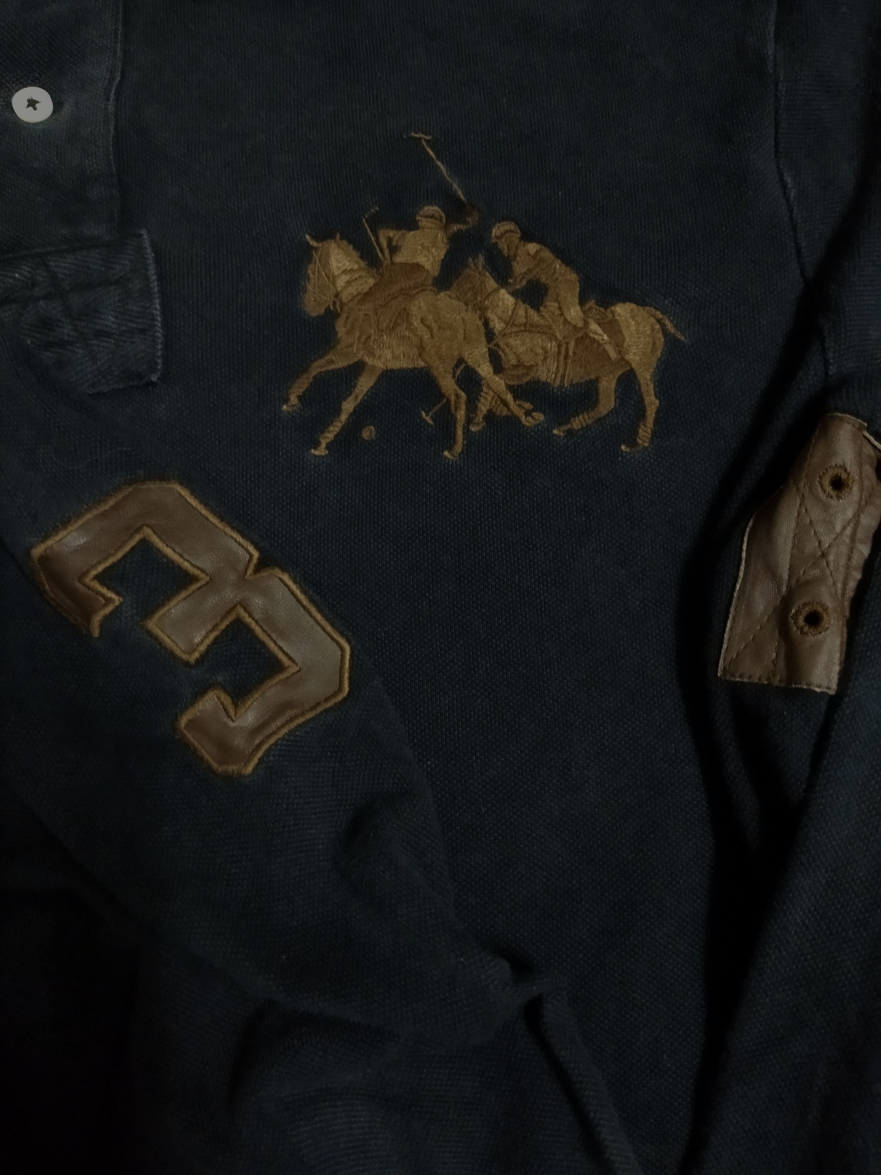 Polo Ralph Lauren Polo Ralph Lauren Big Pony Polo Tee Size US L / EU 52-54 / 3 - 2 Thumbnail