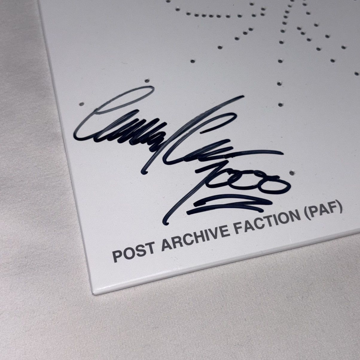 POST ARCHIVE FACTION (PAF) [RARE] Central Cee x Post Archive Faction Hand-Signed Vinyl Size ONE SIZE - 2 Thumbnail