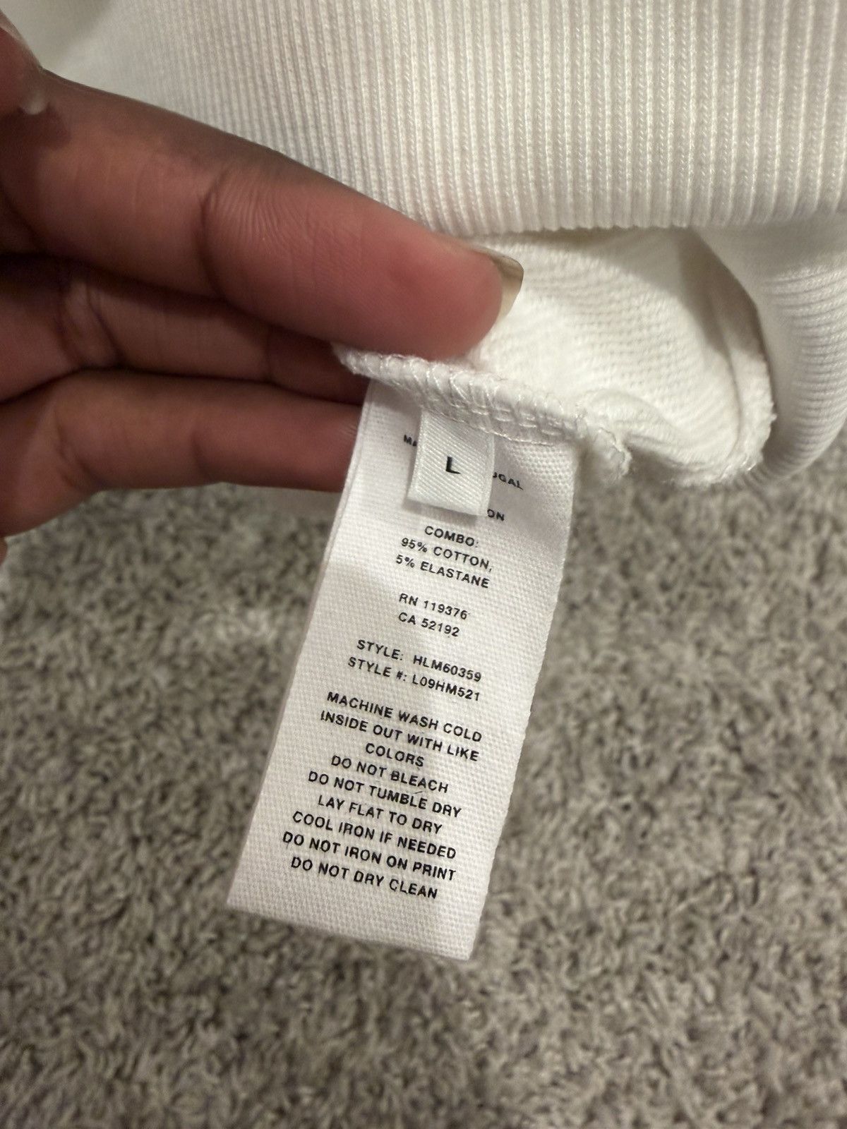 Helmut Lang Helmut Lang White Sweater Size US M / EU 48-50 / 2 - 6 Thumbnail