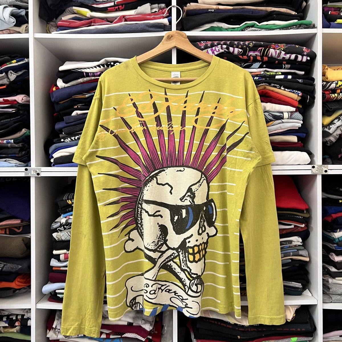 VTG ED HARDY PUNK 90s design