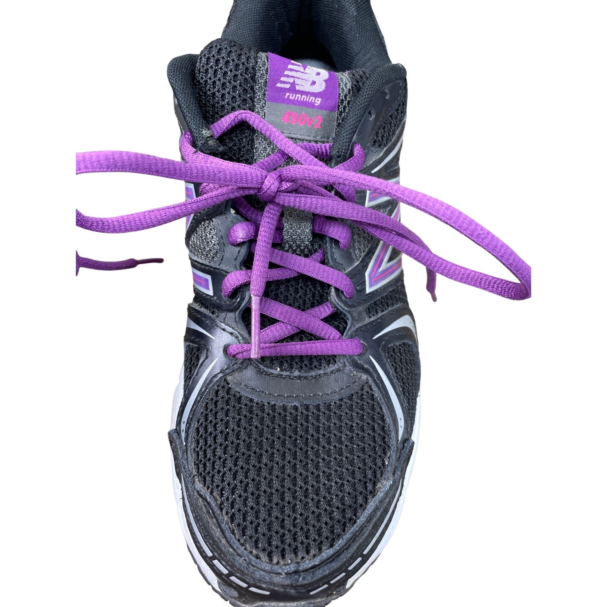 New Balance New Balance 490v2 Womens black purple Running sneakers size Size US 8 / IT 38 - 6 Thumbnail