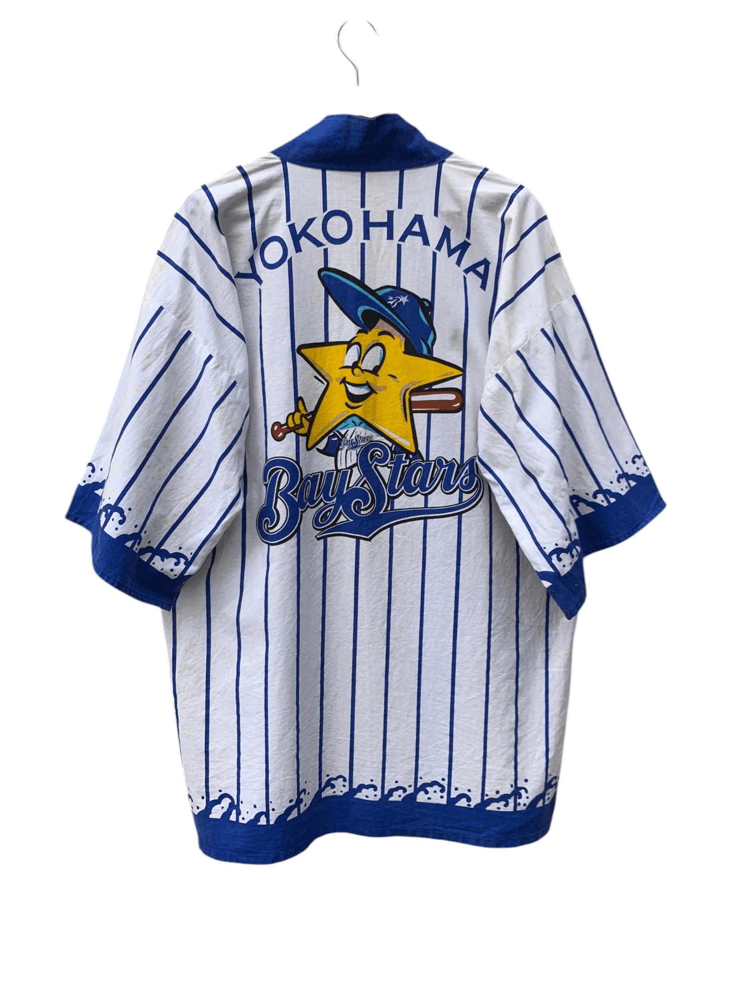 Japanese Brand × MLB Very Rare Vtg MLB Yokohama Bay Stans Kimono Size US M / EU 48-50 / 2 - 1 Thumbnail