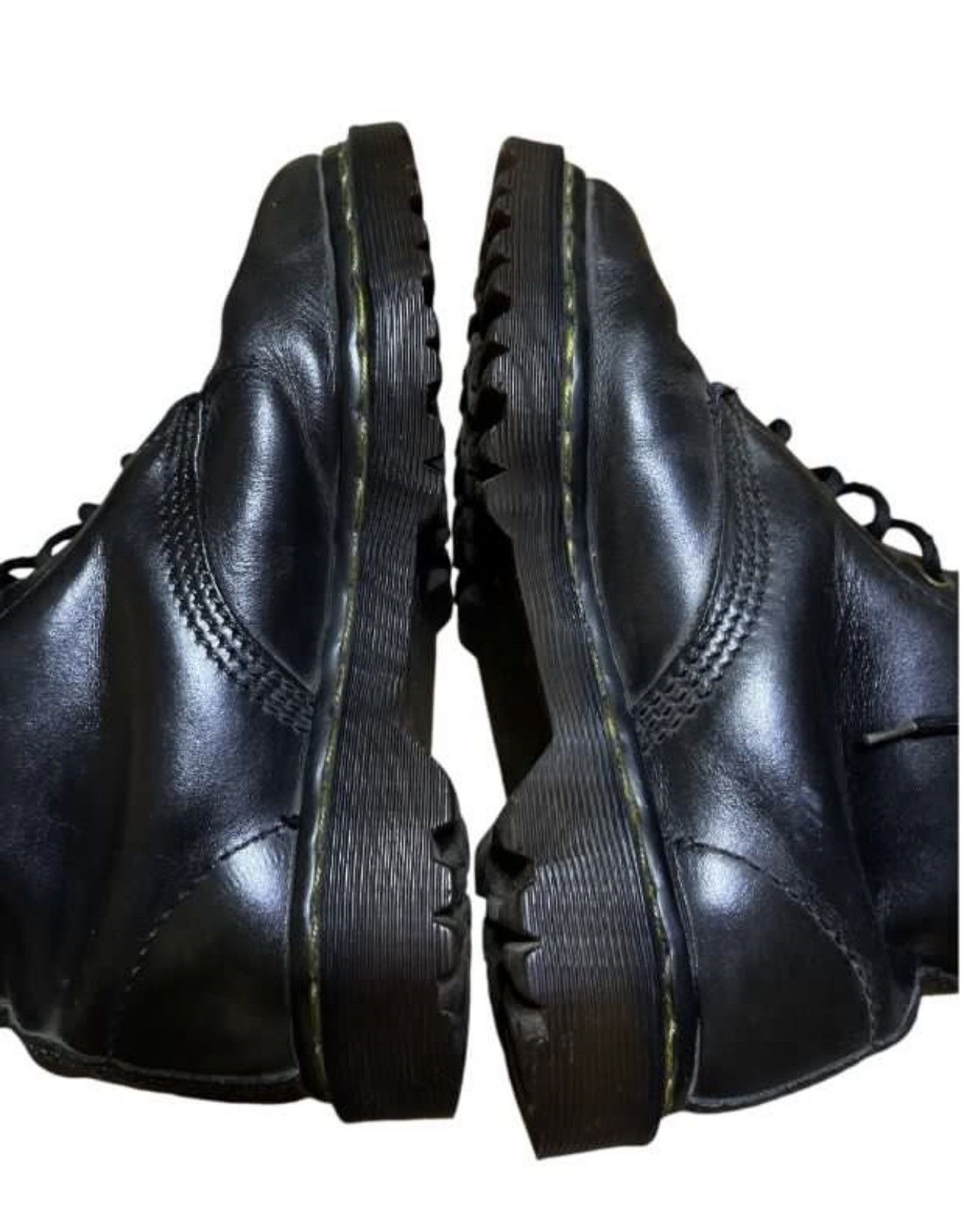 Dr. Martens Dr. Martens High Cut Black Leather Size US 8 / IT 38 - 3 Thumbnail