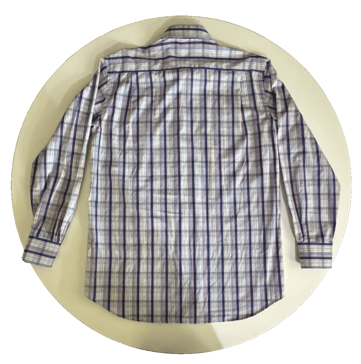 Paul & Shark Paul & Shark Yachting Mens S Blue Plaid Button Down Shirt Size US S / EU 44-46 / 1 - 2 Thumbnail
