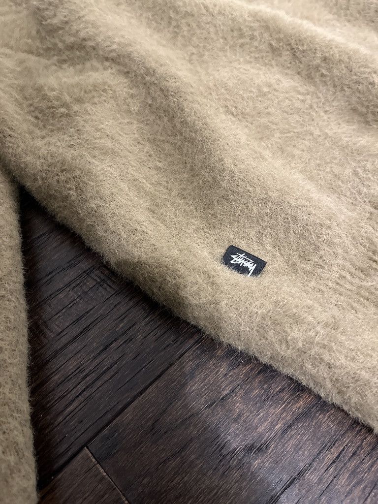 Stussy Shaggy Brown Cardigan Size US S / EU 44-46 / 1 - 3 Thumbnail