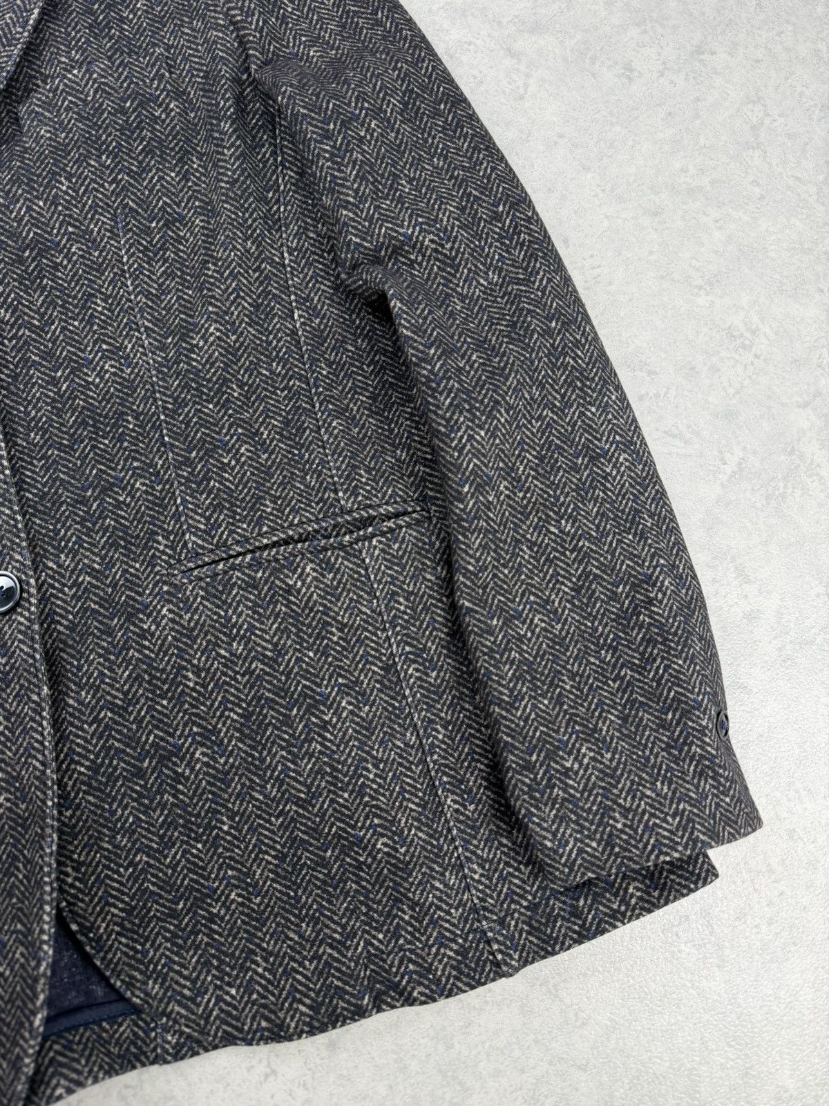 Circolo 1901 Circolo 1901 Womens Jersey Blazer Herringbone Size 48 Size XL / US 12-14 / IT 48-50 - 2 Thumbnail