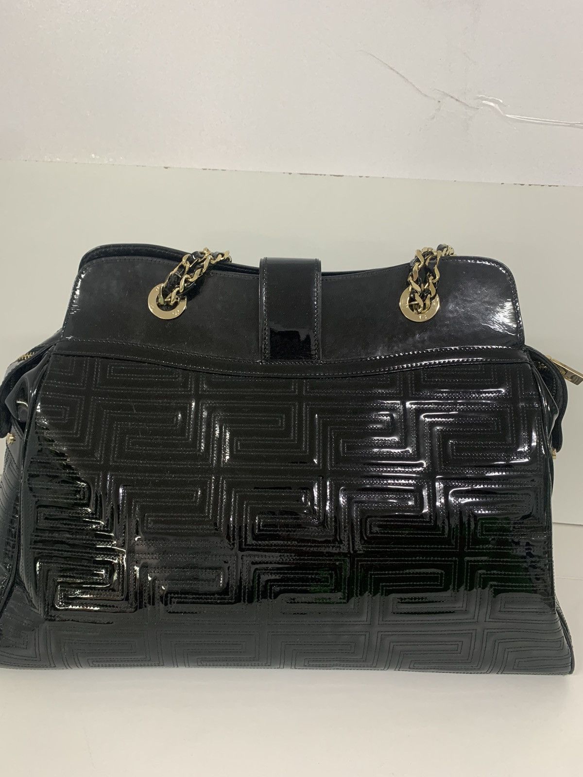 Versace Patent leather bag Versace Size ONE SIZE - 9 Thumbnail