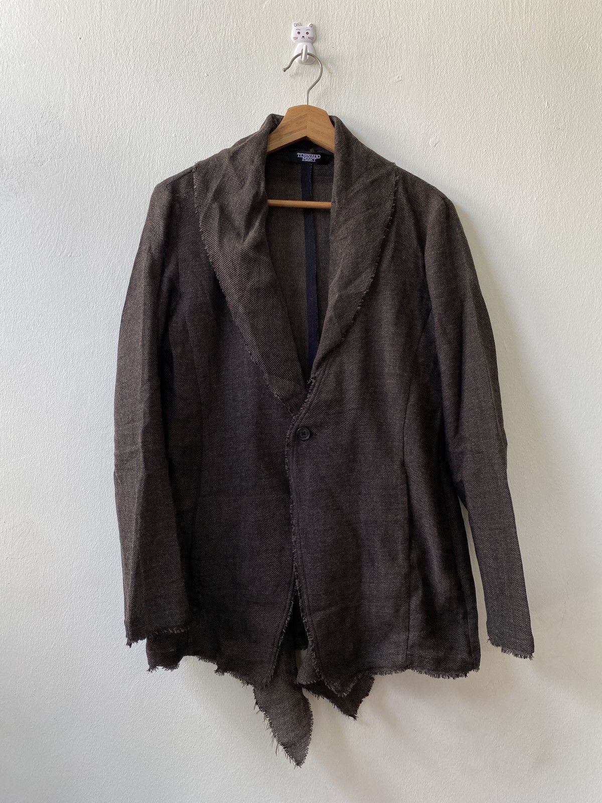 Tornado Mart Japanese Brand Tornado Mart Japan Mesh Blazzer Jacket Size US M / EU 48-50 / 2 - 1 Thumbnail