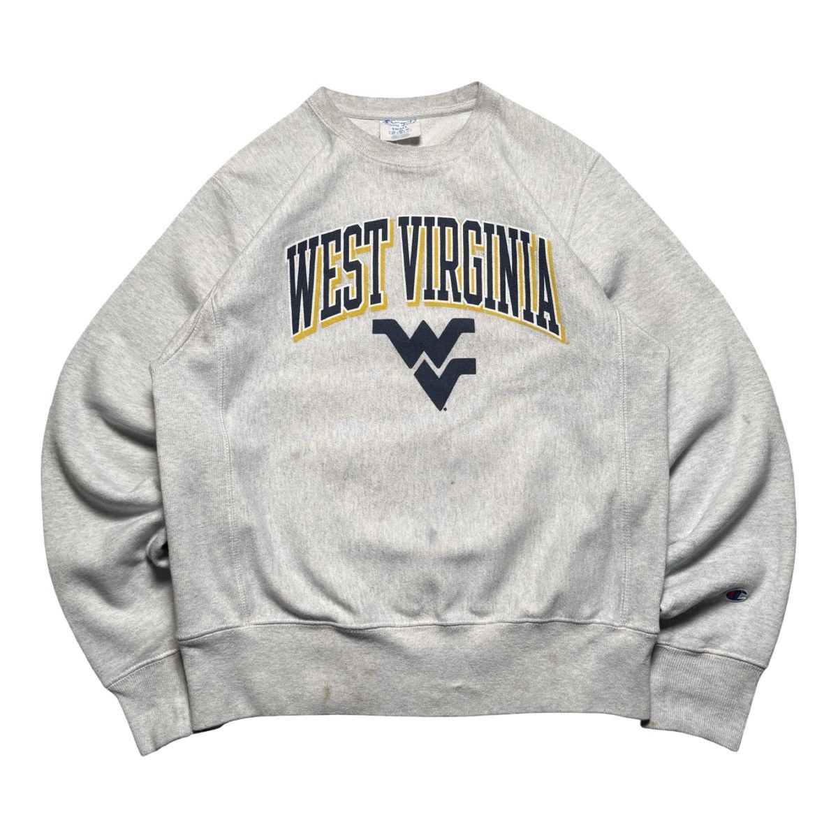 Champion West Virginia Champion Reverse Weave Sweatshirt Small Gray Size US S / EU 44-46 / 1 - 1 Thumbnail