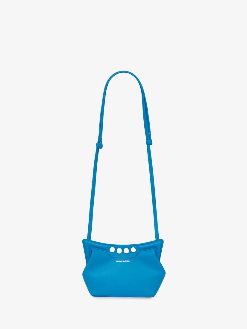 Alexander McQueen o1w1db10925 Size: OS/The Peak Bag Mini in Lapis Blue Size ONE SIZE - 4 Thumbnail