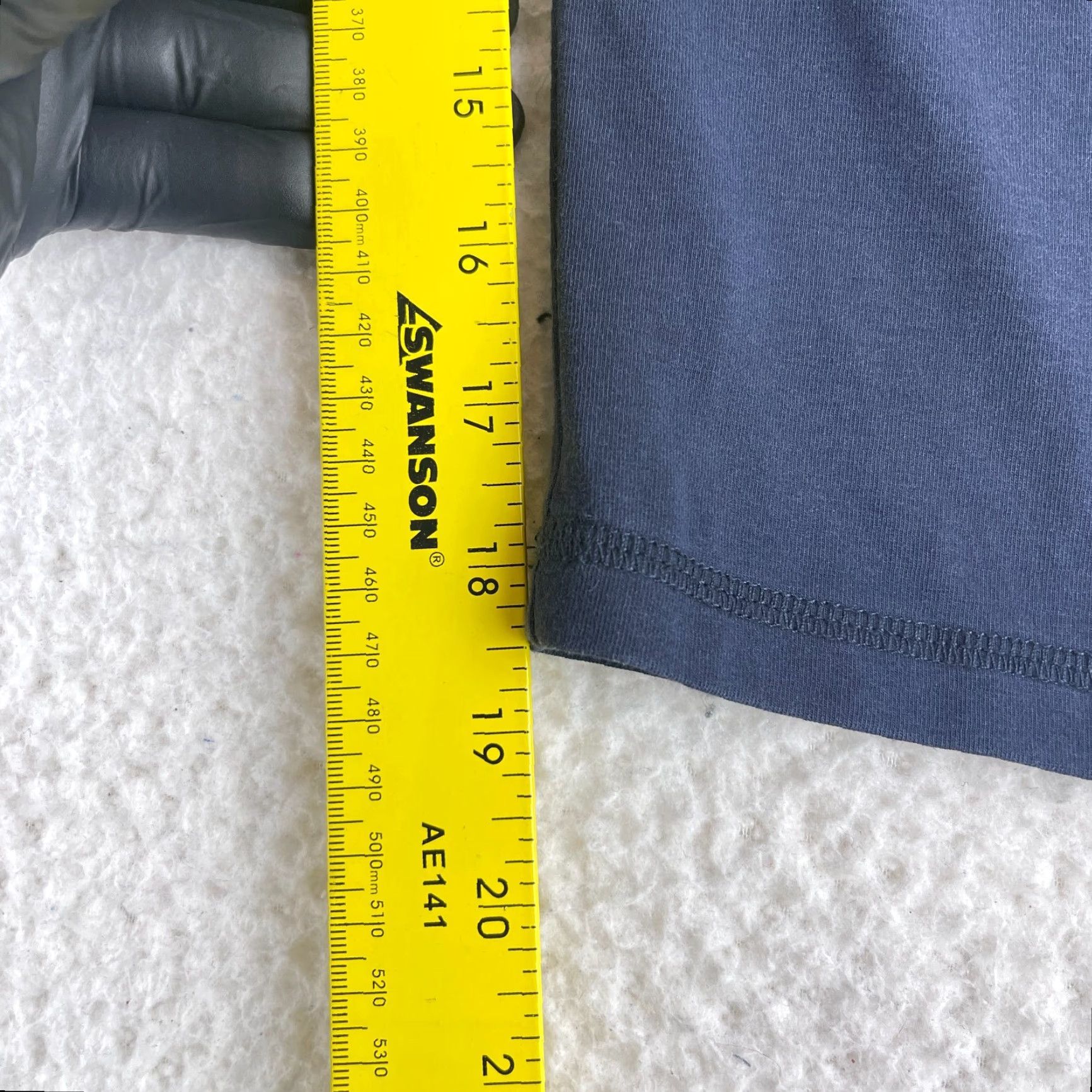 Vintage Christopher & Banks Navy Blue Pull On Pants Womens Medium Elastic Waist Straight Leg Jeans Style City Casual Size 32" / US 10 / IT 46 - 7 Thumbnail