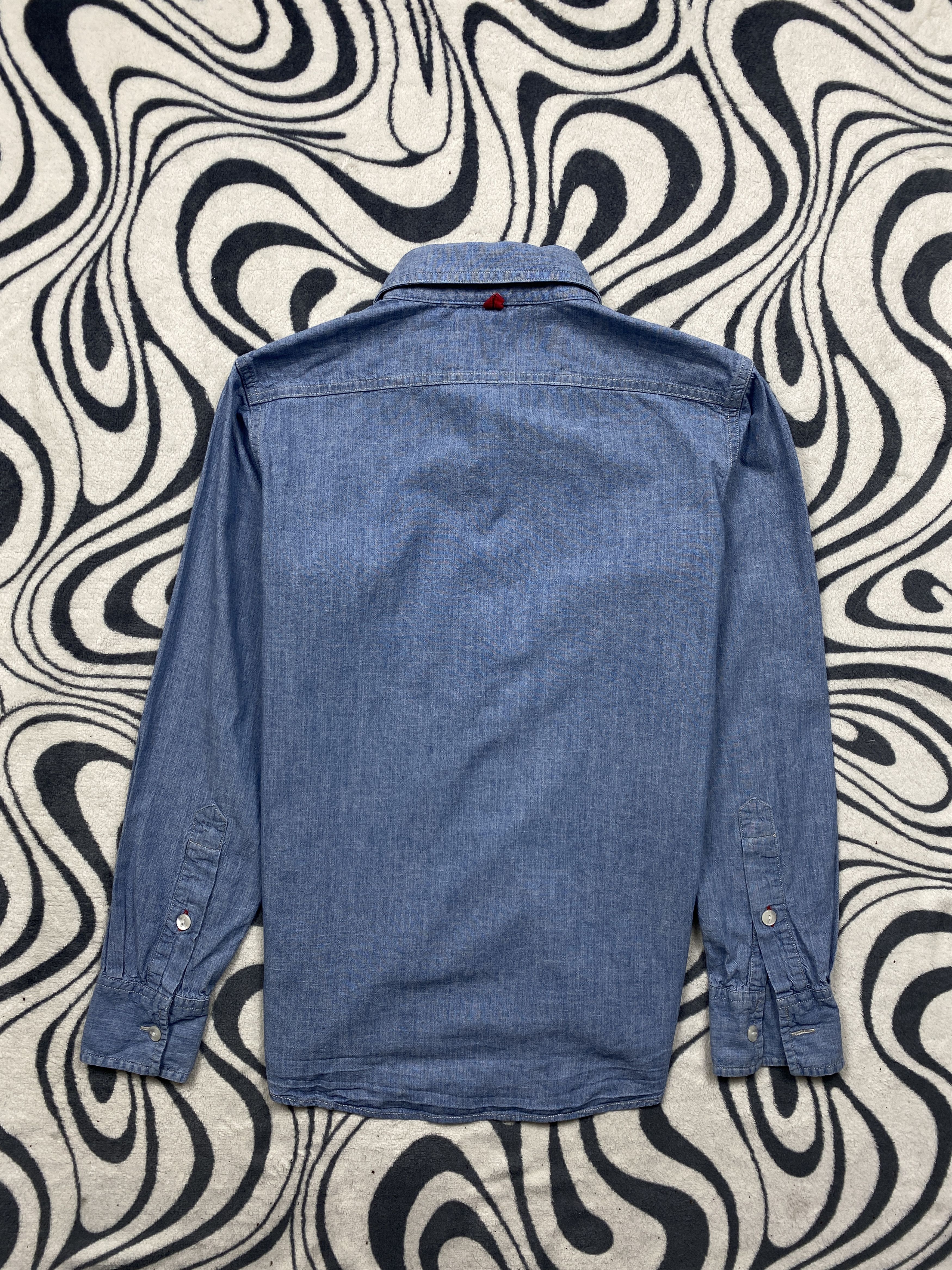 Uniqlo Ines De La Fressange x Uniqlo Corduroy Denim Shirt Size S / US 4 / IT 40 - 6 Thumbnail