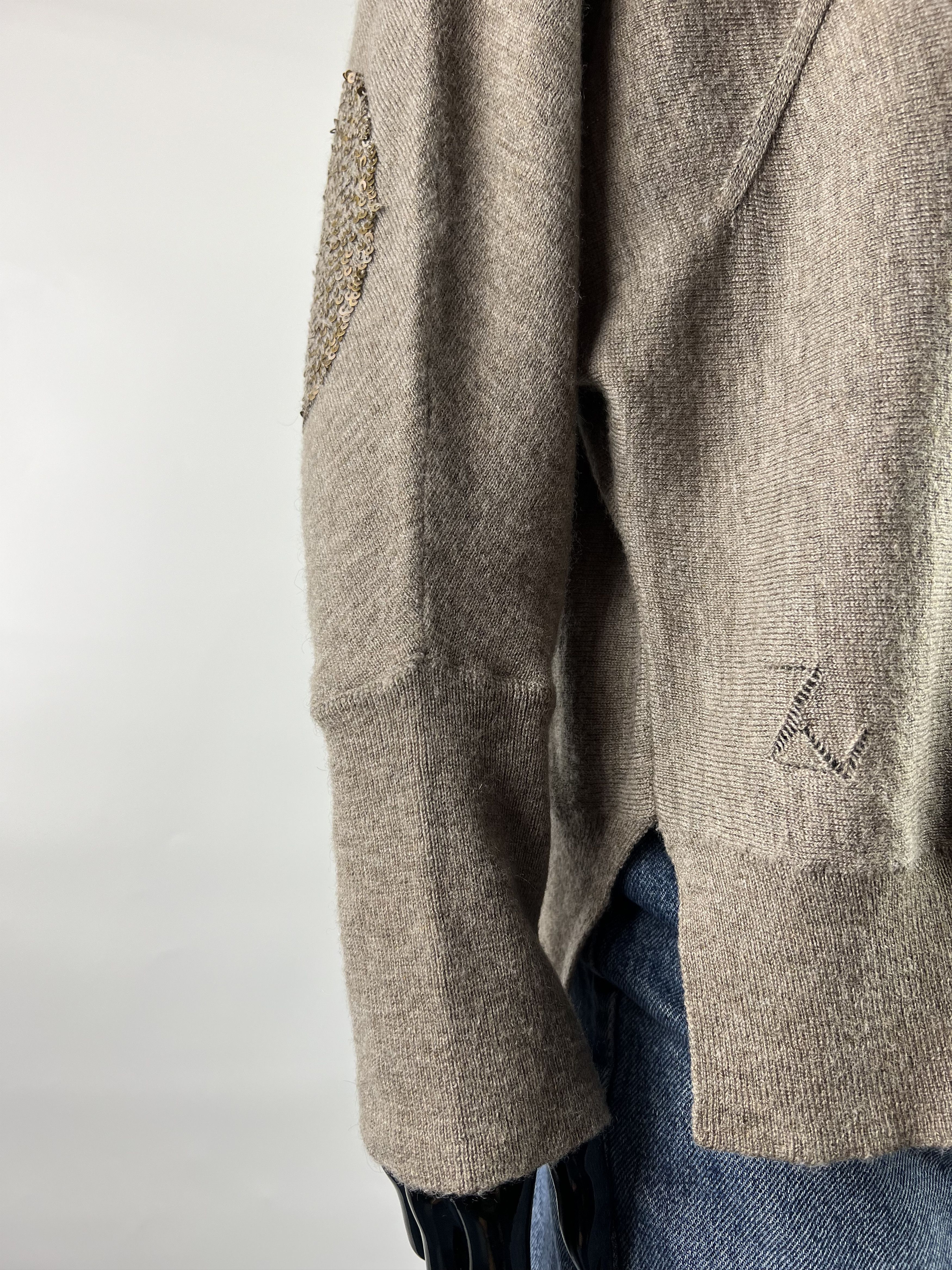 Zadig & Voltaire Zadig & Voltaire Wool Cashmere Sweater Sequins Decoration Size M / US 6-8 / IT 42-44 - 5 Thumbnail