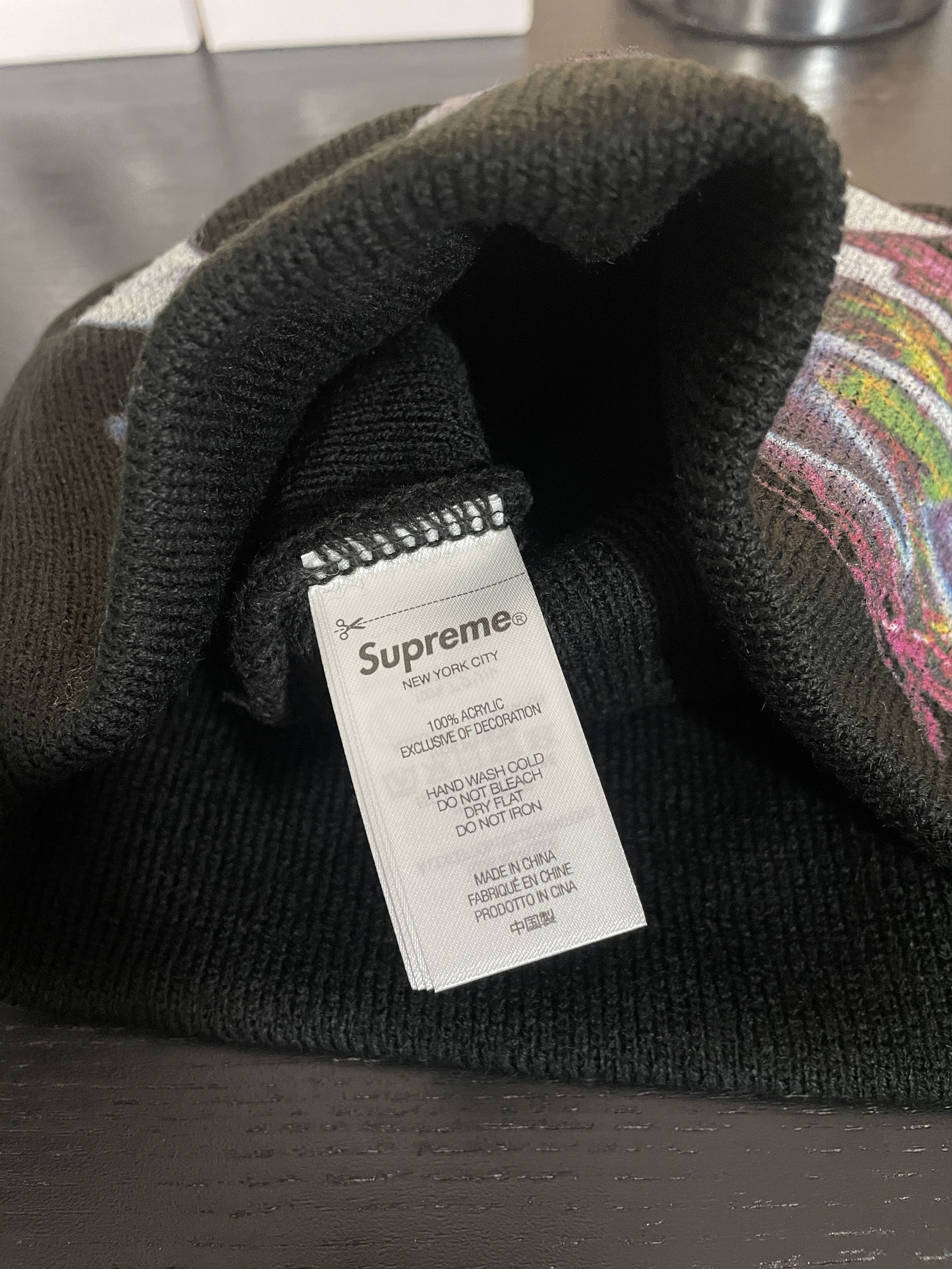 Supreme TAG BEANIE Size ONE SIZE - 3 Thumbnail
