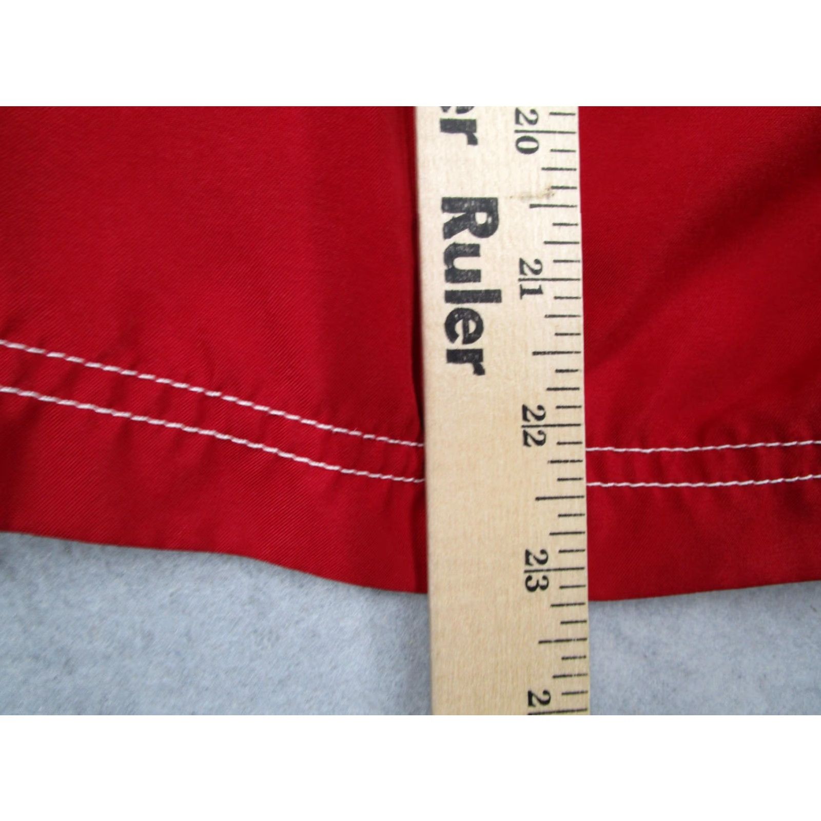 Gotcha VINTAGE Gotcha Tahiti Board Shorts Mens 36 Red Swim Trunks Cargo Pockets Drawstring Y2K Size US 36 / EU 52 - 7 Thumbnail