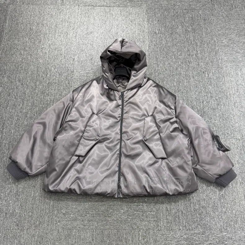 Louis Vuitton Silver-gray down jacket