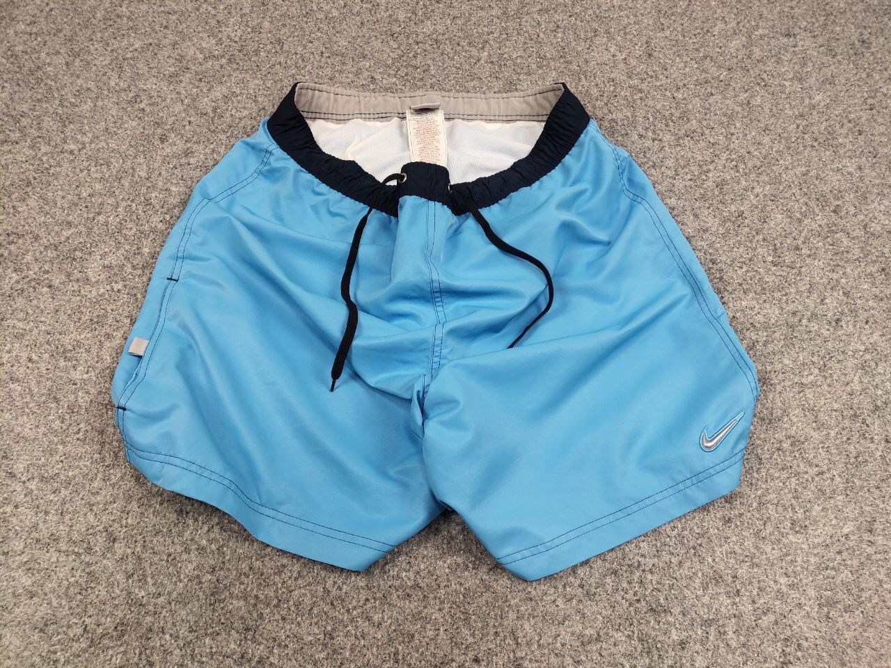 Nike Vintage 90's Nike swoosh Logo Light Casual Shorts Y2K Style Size US 34 / EU 50 - 2 Thumbnail