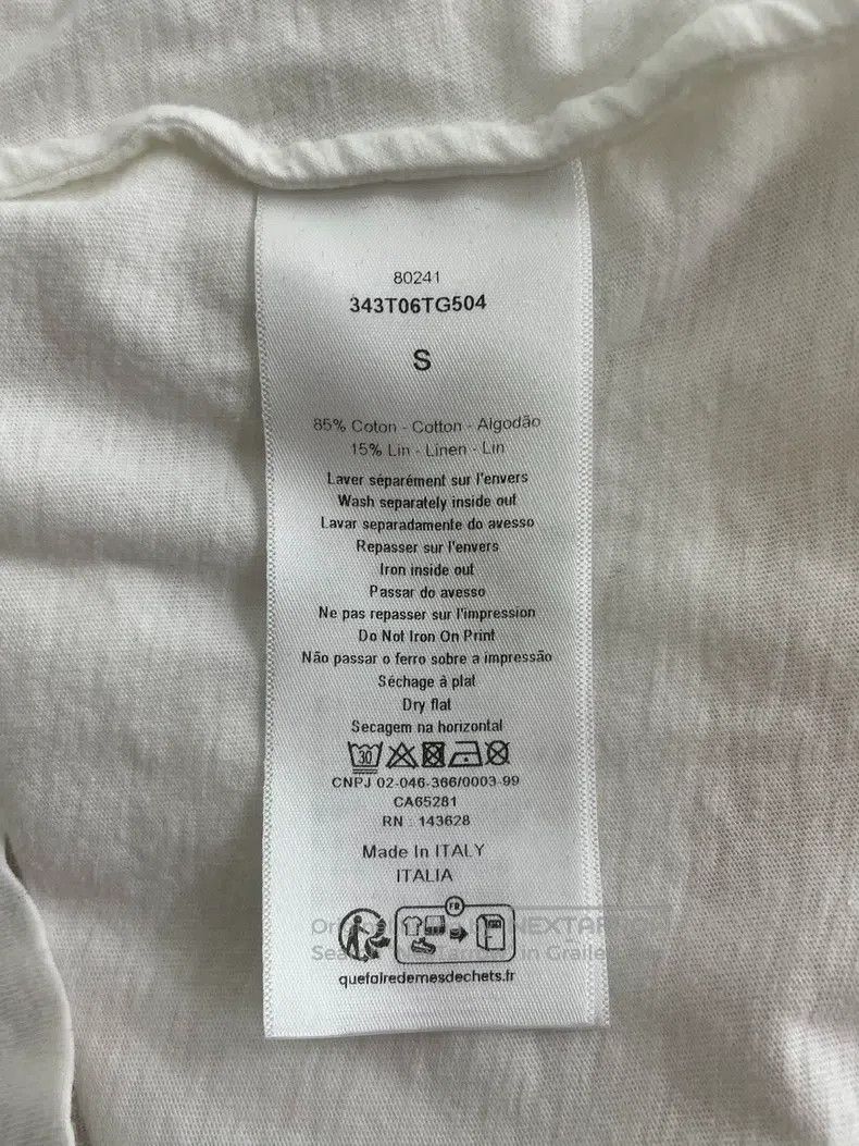 Dior Dior Logo letter short sleeves Size S / US 4 / IT 40 - 6 Thumbnail