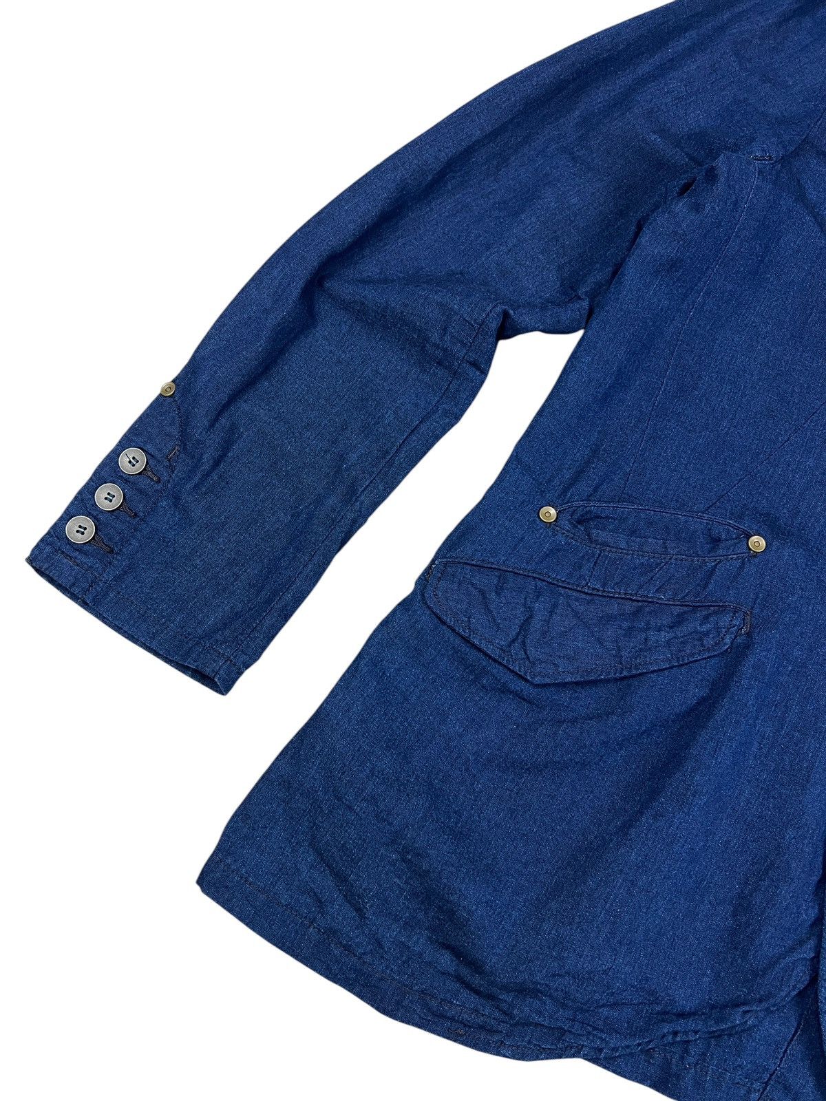 Indigo × Johnbull × Kapital Vintage Johnbull Indigo Button Jacket Size US M / EU 48-50 / 2 - 5 Thumbnail