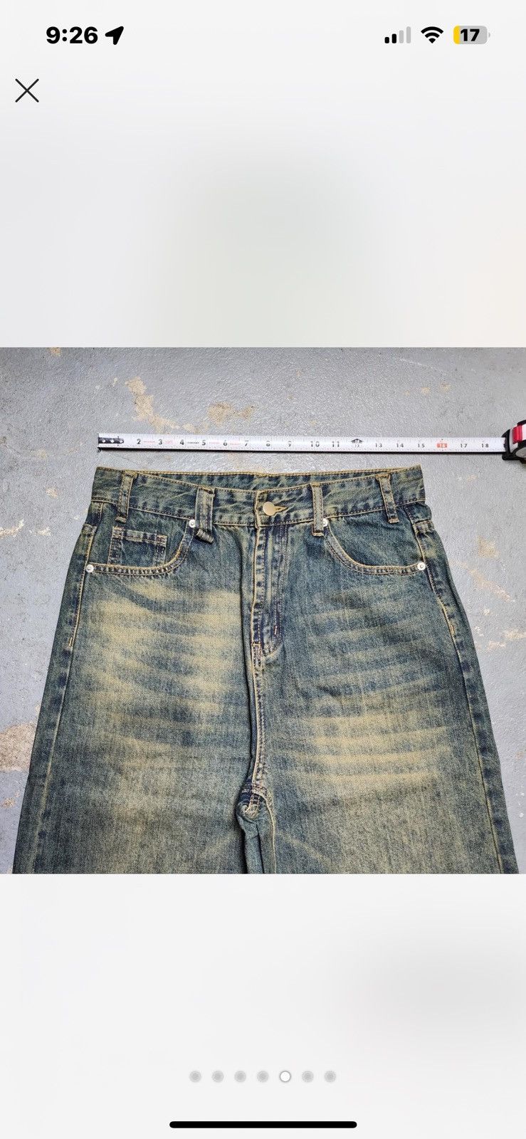 Other beautiful baggy y2k jeans Size US 30 / EU 46 - 5 Thumbnail