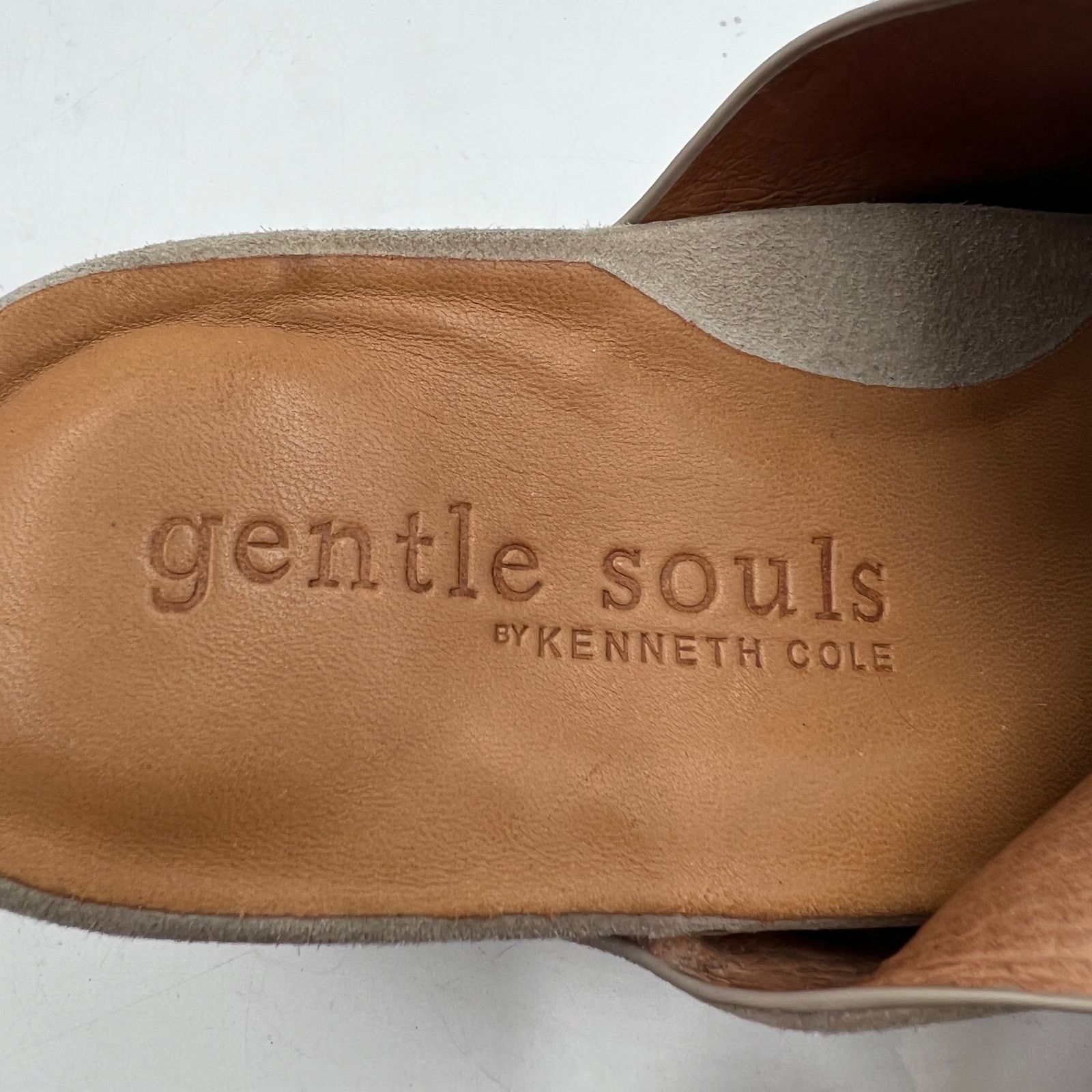 Gentle Souls Gentle Souls by Kenneth Cole Gisele 65 Suede Mules Size US 9 / IT 39 - 3 Thumbnail