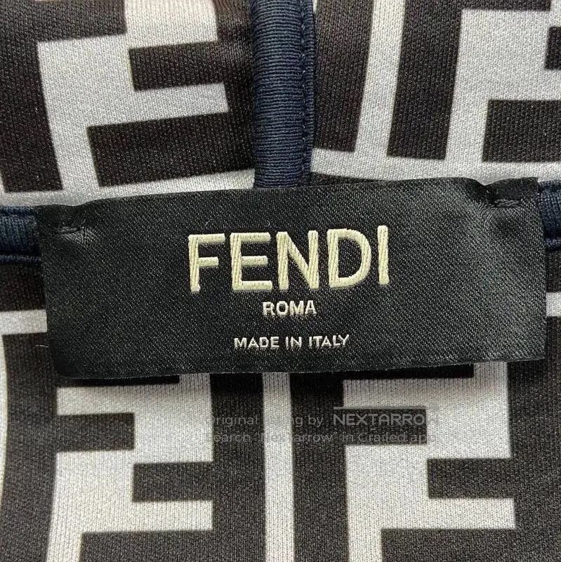 Fendi Fendi Women's Black Cotton Jacket . Size L / US 10 / IT 46 - 4 Thumbnail