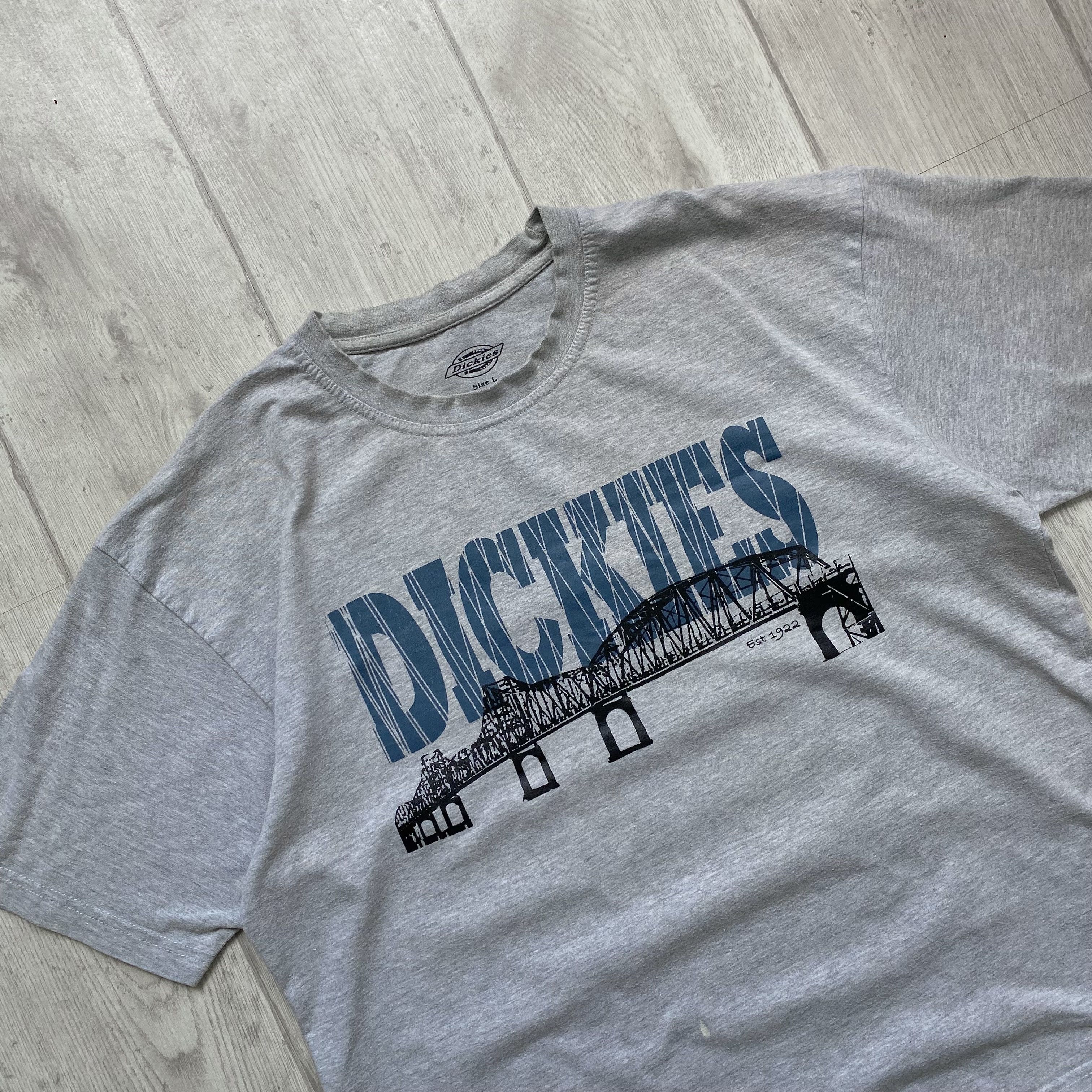 Dickies Vintage Diskies USA Logo Heavy Boxy tee Skater Rap Size US L / EU 52-54 / 3 - 2 Thumbnail