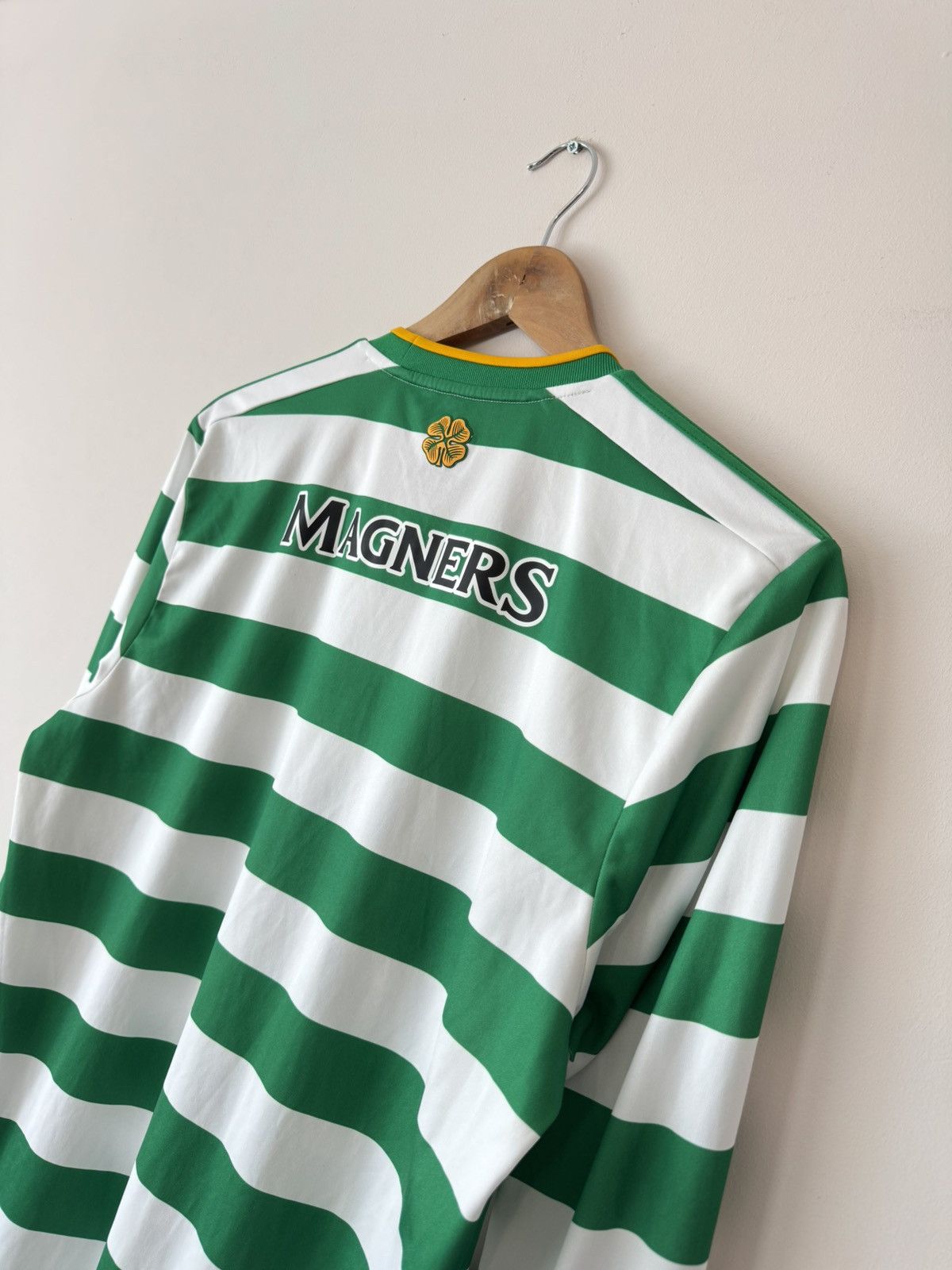 Adidas Celtic Glasgow 2020-2021 Home Soccer Longsleeve Jersey Shirt Size US M / EU 48-50 / 2 - 10 Thumbnail