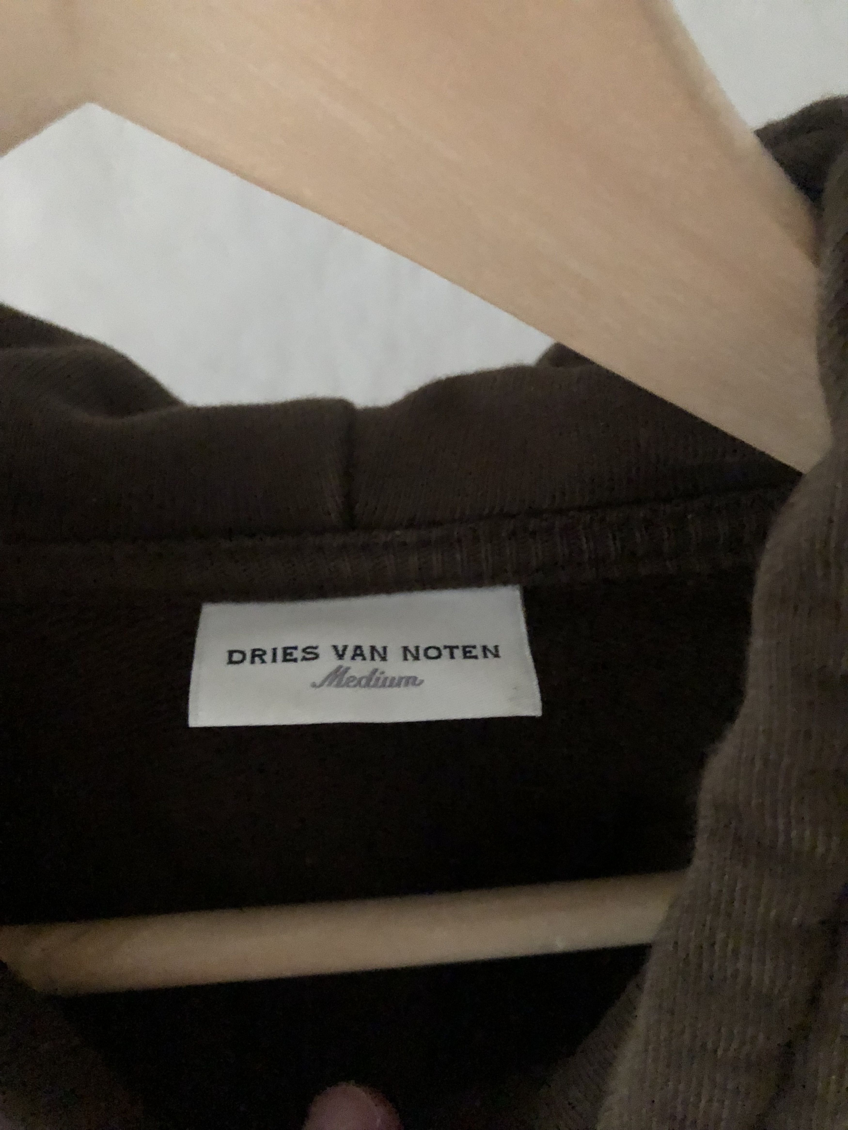 Dries Van Noten Dries Van Noten, "Hawaii" brown large hooded hoodie, M Size US M / EU 48-50 / 2 - 7 Thumbnail