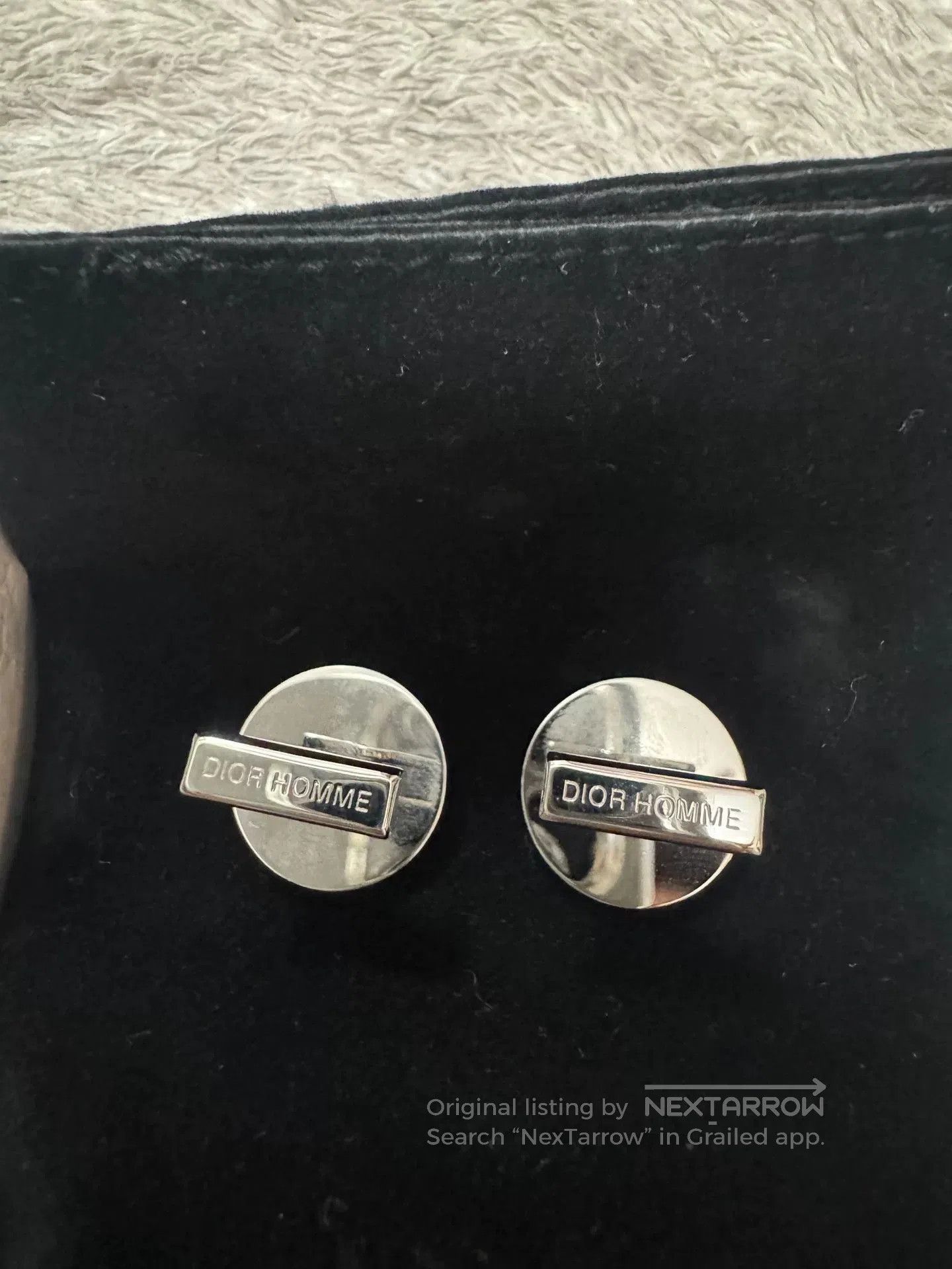 Dior Diorhomme Classic Bee Cufflinks. Size ONE SIZE - 4 Thumbnail